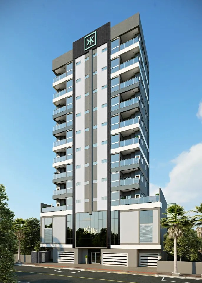 La Belle Residence — Fachada da torre, Kalani Empreendimentos, Porto Belo SC La Belle Residence — Fachada da torre, Kalani Empreendimentos, Porto Belo SC
