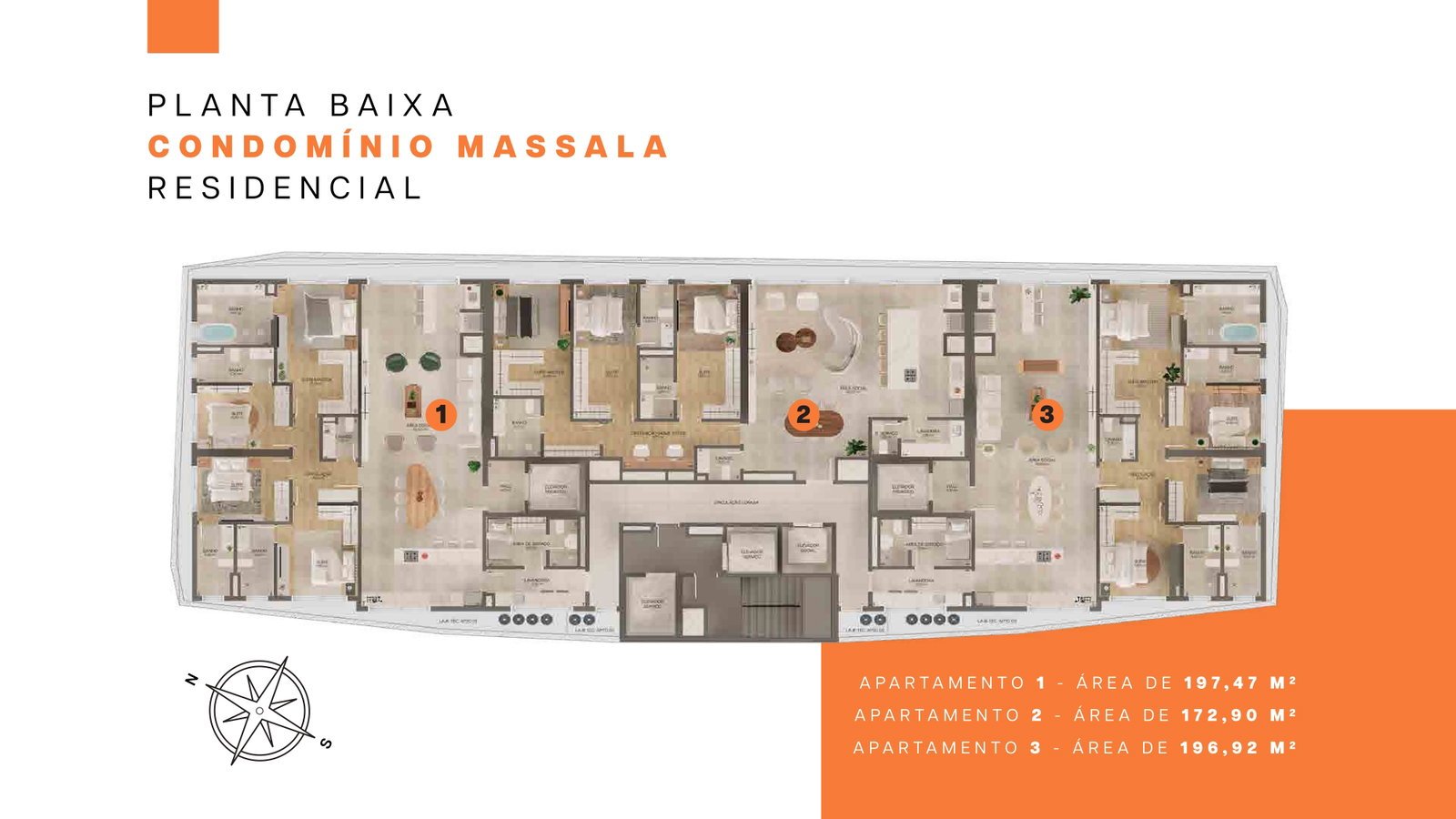 Lagom Pereque — planta humanizada, GT Home & ABC, Balneário Perequê, Porto Belo SC