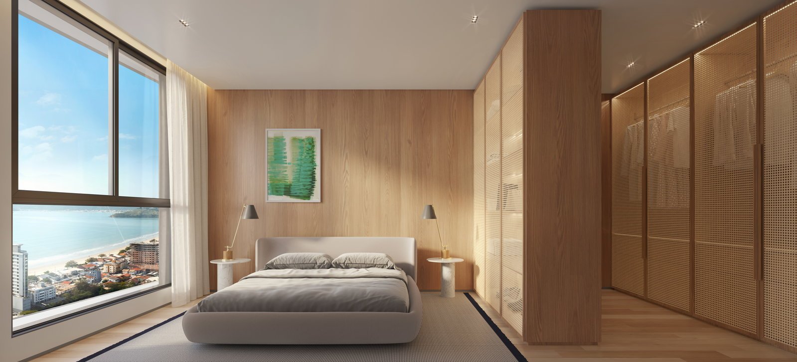 Lagom Pereque — suite master apto, GT Home & ABC, Balneário Perequê, Porto Belo SC