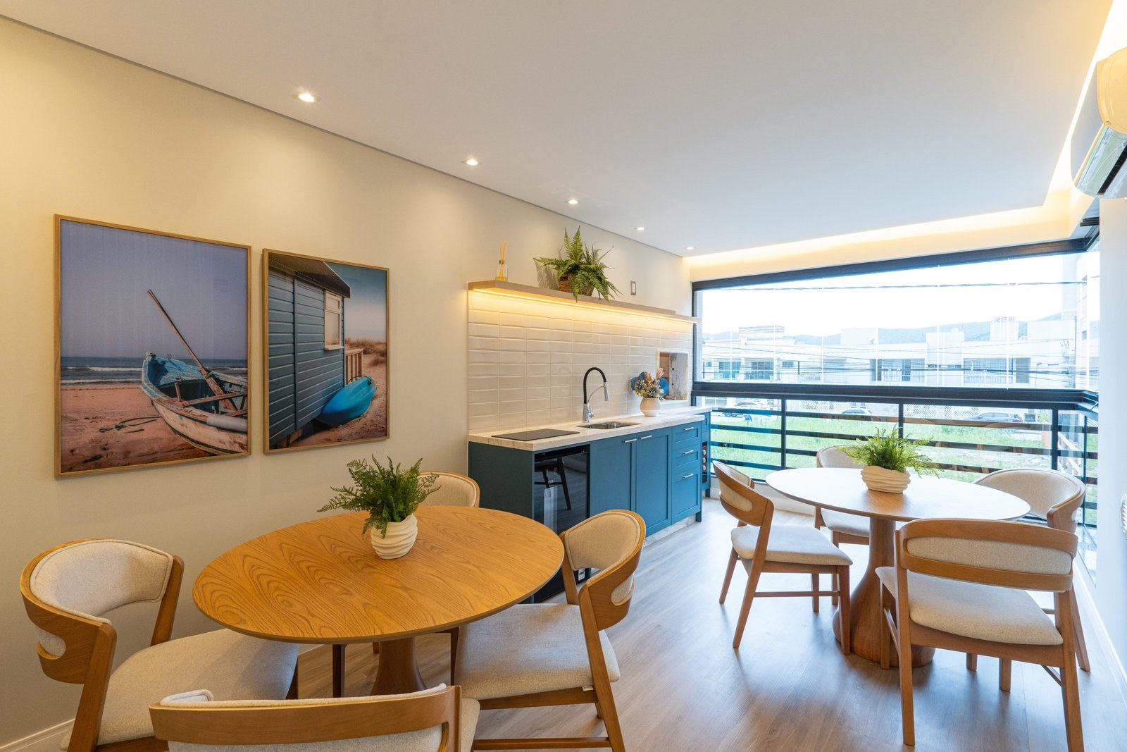 Leblon Residence — Espaço gourmet (foto real), Construtora Pro House, Porto Belo SC
