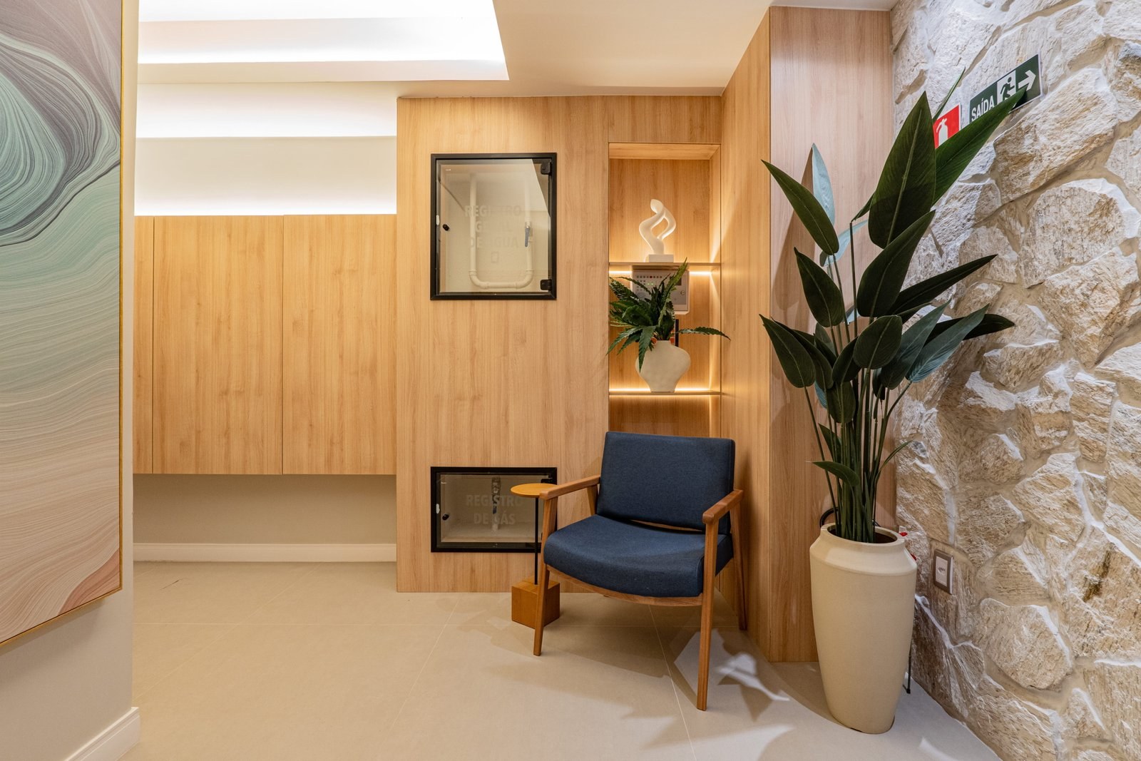 Leblon Residence — Hall de entrada (foto real), Construtora Pro House, Porto Belo SC