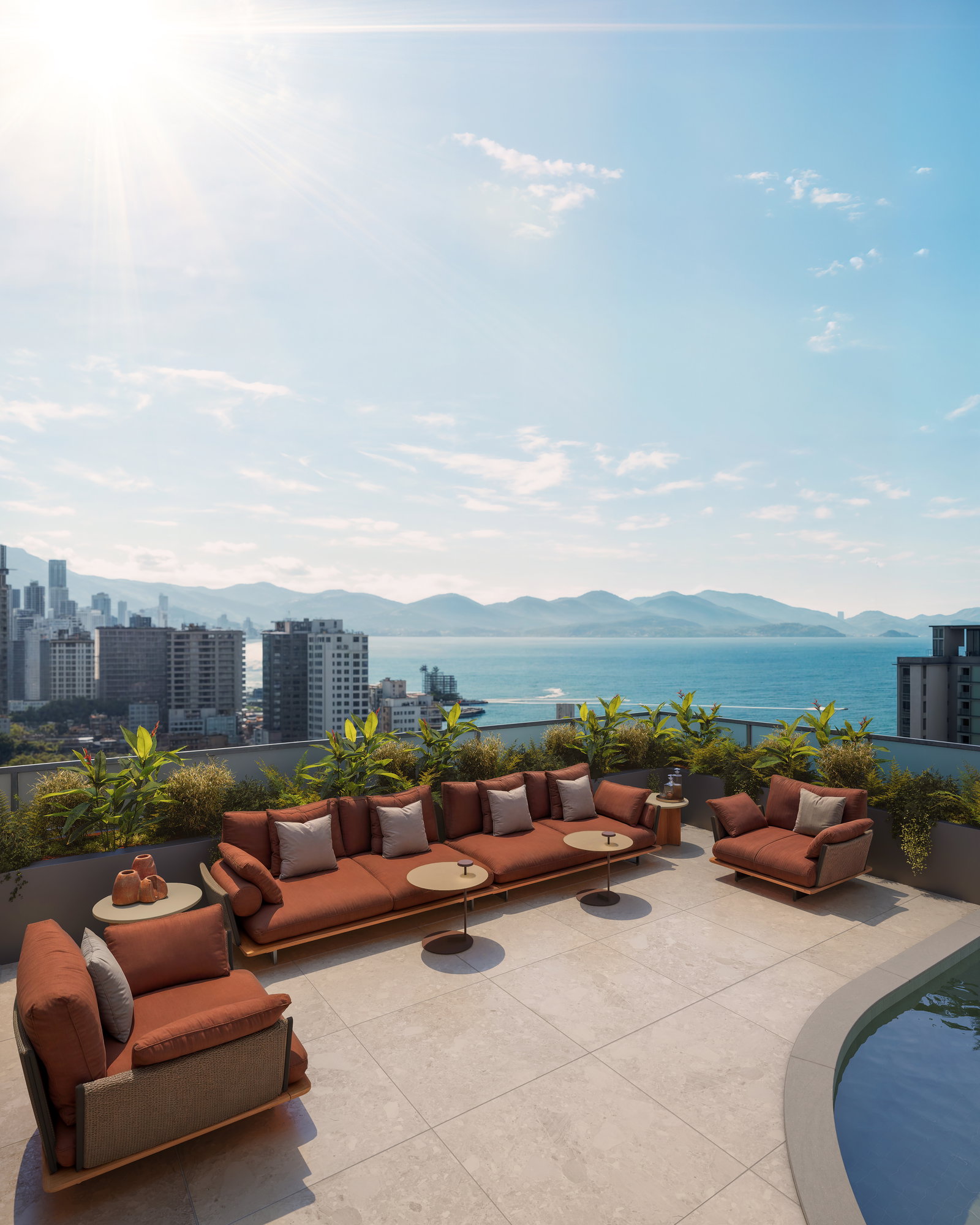 Luminer Garden Homes — garden homes piscina em Porto Belo SC