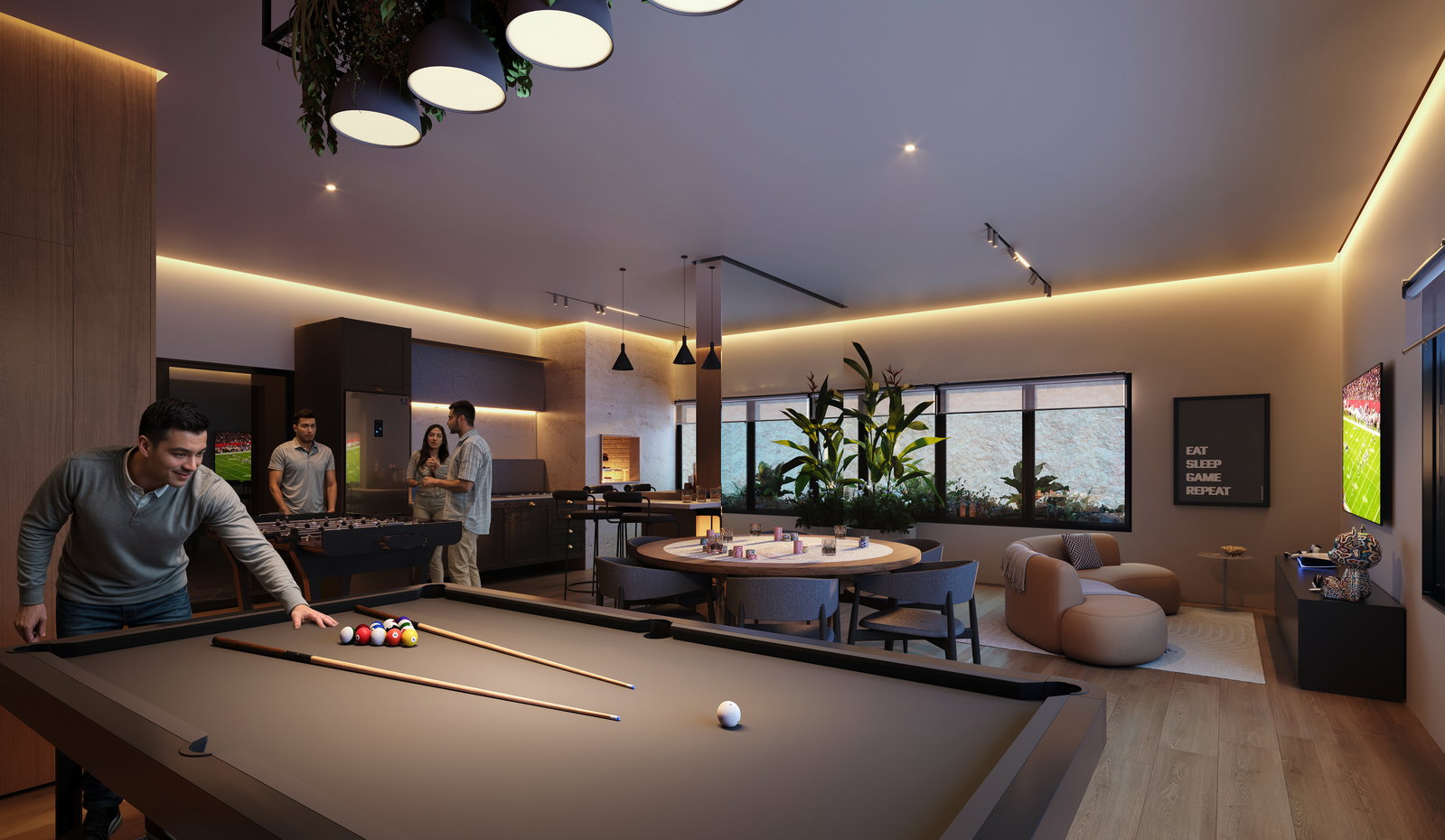 Luminer Garden Homes — salao de festas em Porto Belo SC