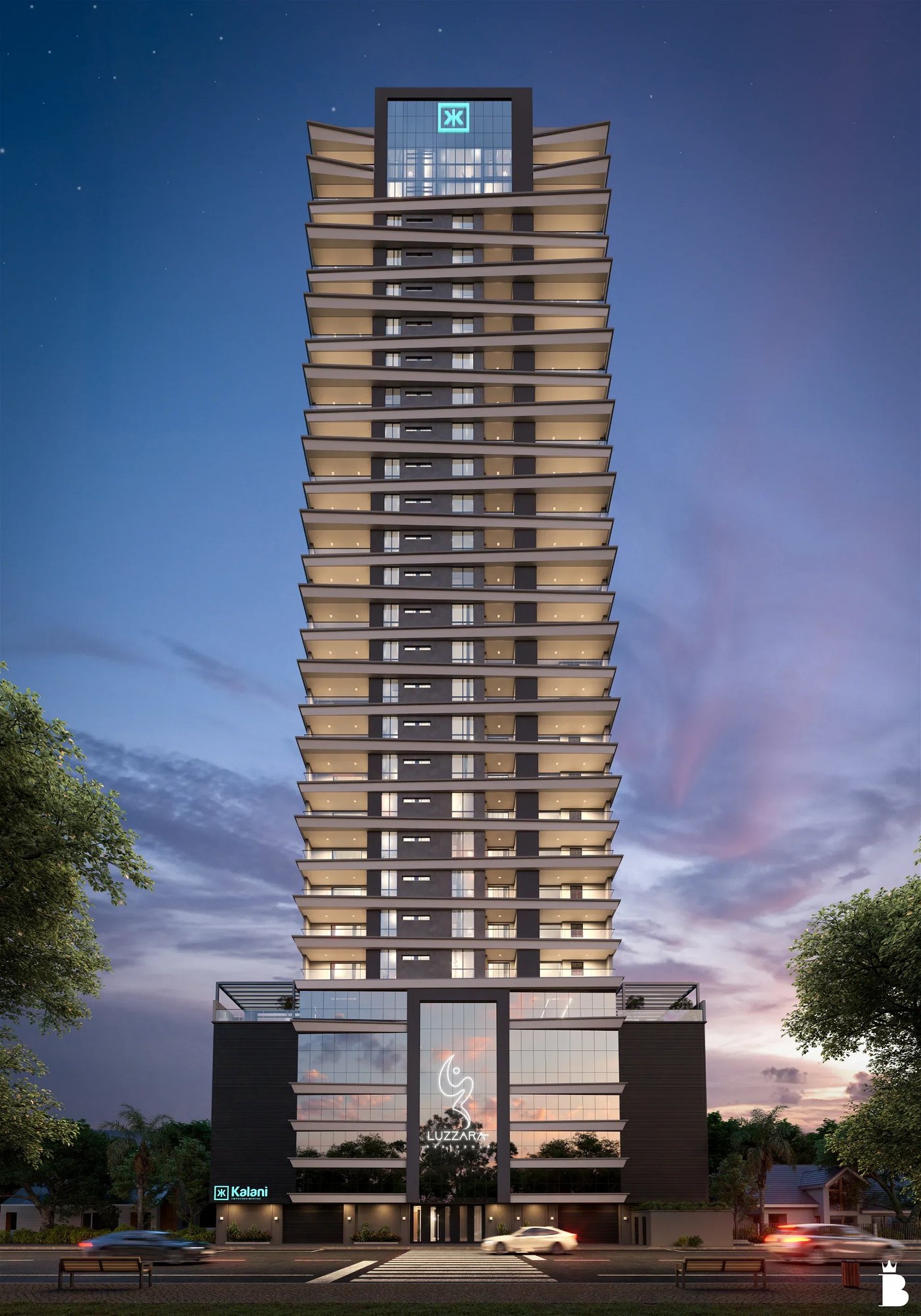 Luzzara — fachada e renders 3, Kalani Empreendimentos, Balneário Perequê, Porto Belo SC Luzzara — fachada e renders 3, Kalani Empreendimentos, Balneário Perequê, Porto Belo SC