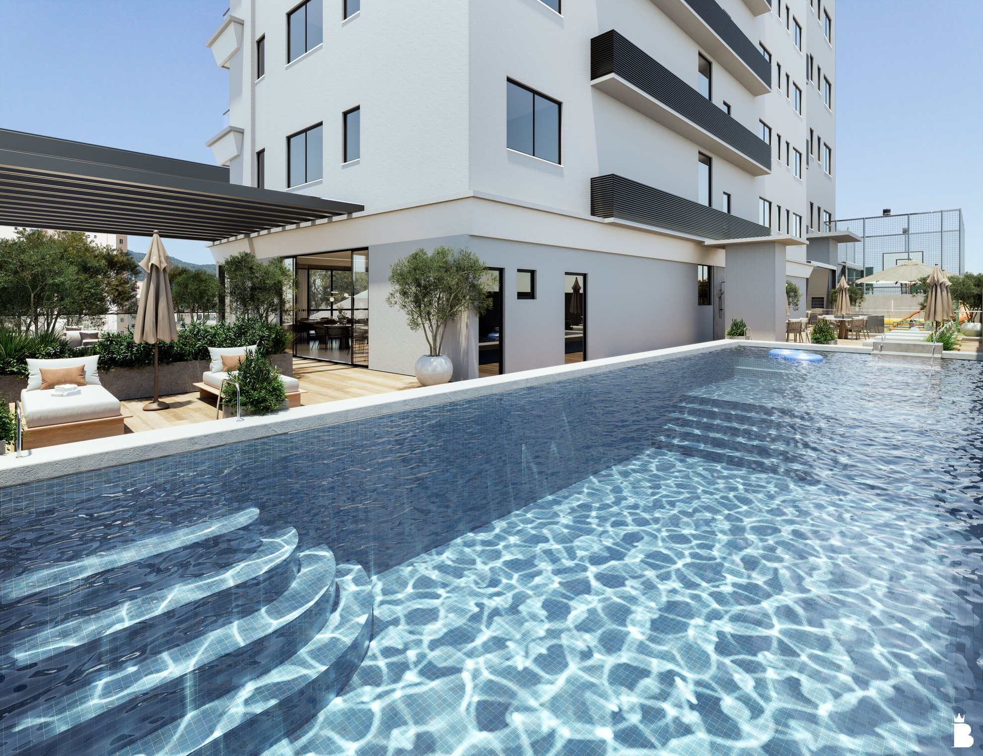 Luzzara — piscina rf, Kalani Empreendimentos, Balneário Perequê, Porto Belo SC Luzzara — piscina rf, Kalani Empreendimentos, Balneário Perequê, Porto Belo SC