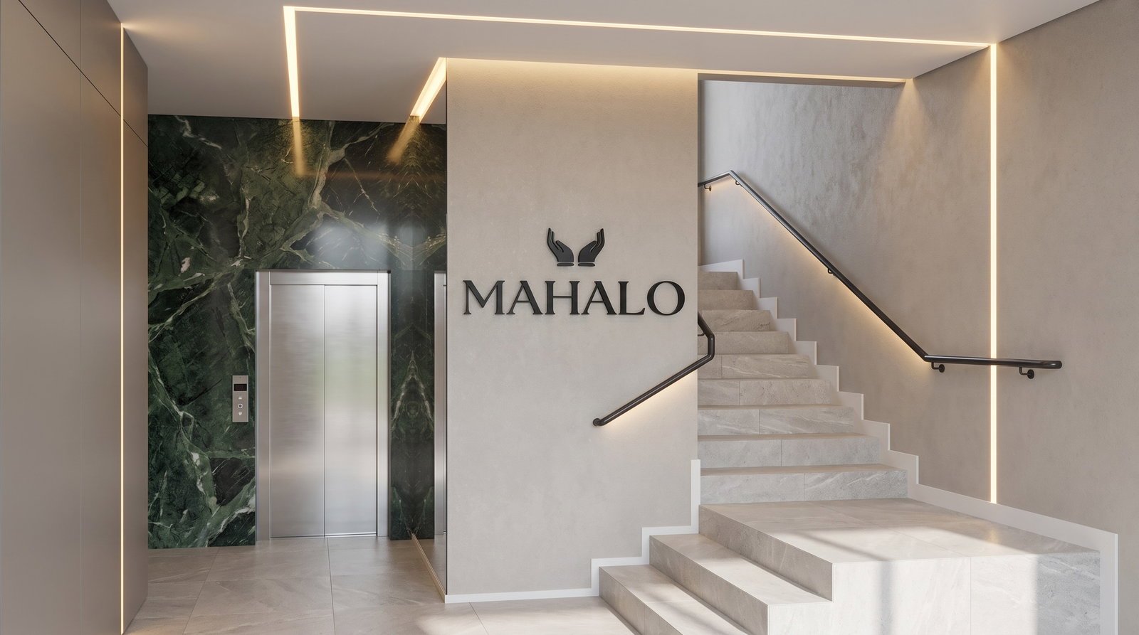 Mahalo Residence — hall, Facitá Empreendimentos, Balneário Perequê, Porto Belo SC Mahalo Residence — hall, Facitá Empreendimentos, Balneário Perequê, Porto Belo SC