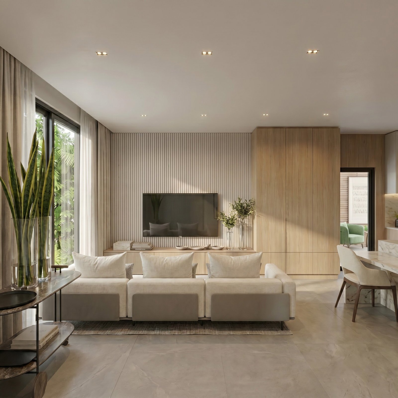 Mahalo Residence — living 2, Facitá Empreendimentos, Balneário Perequê, Porto Belo SC Mahalo Residence — living 2, Facitá Empreendimentos, Balneário Perequê, Porto Belo SC