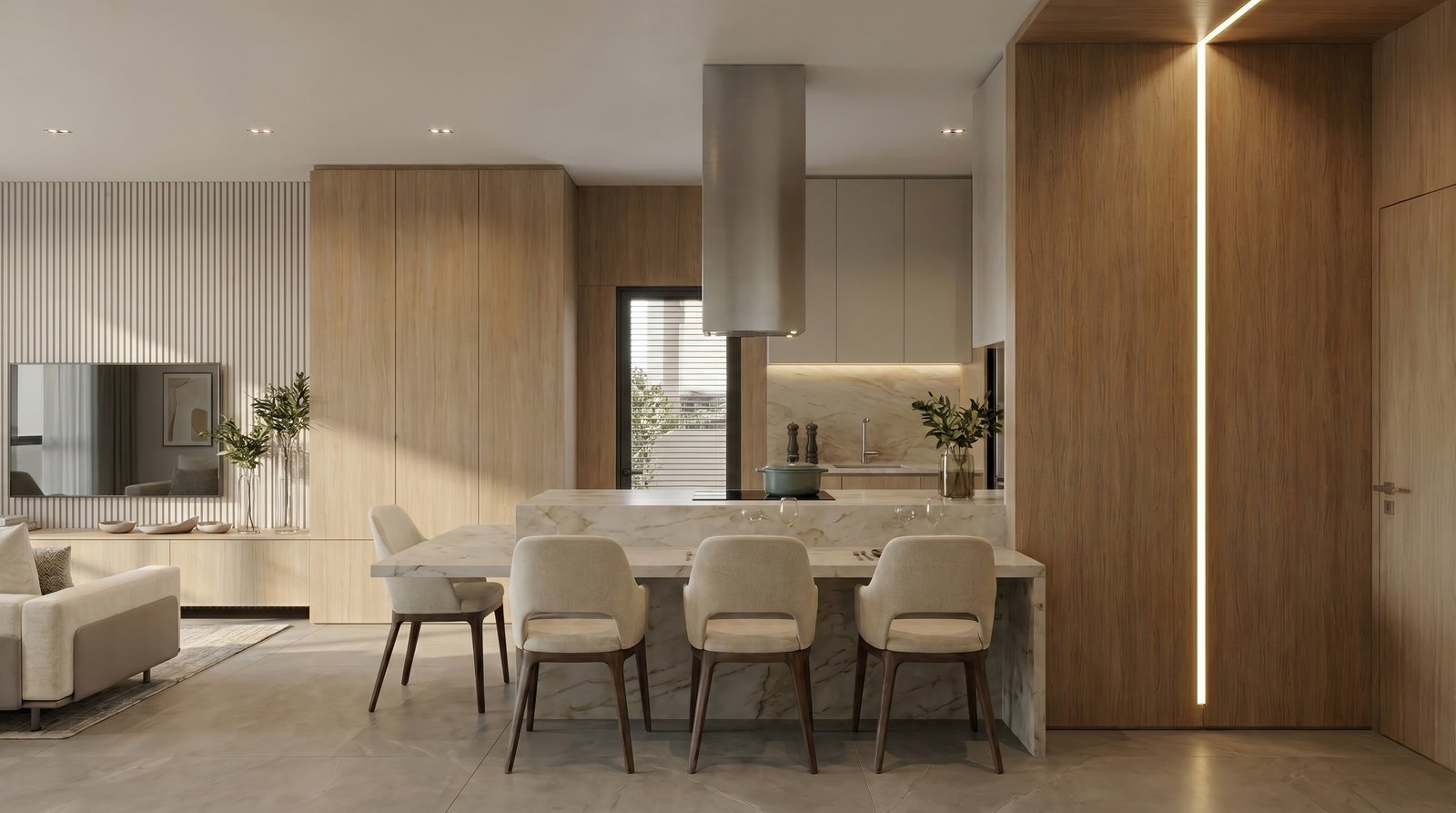 Mahalo Residence — living 6, Facitá Empreendimentos, Balneário Perequê, Porto Belo SC Mahalo Residence — living 6, Facitá Empreendimentos, Balneário Perequê, Porto Belo SC