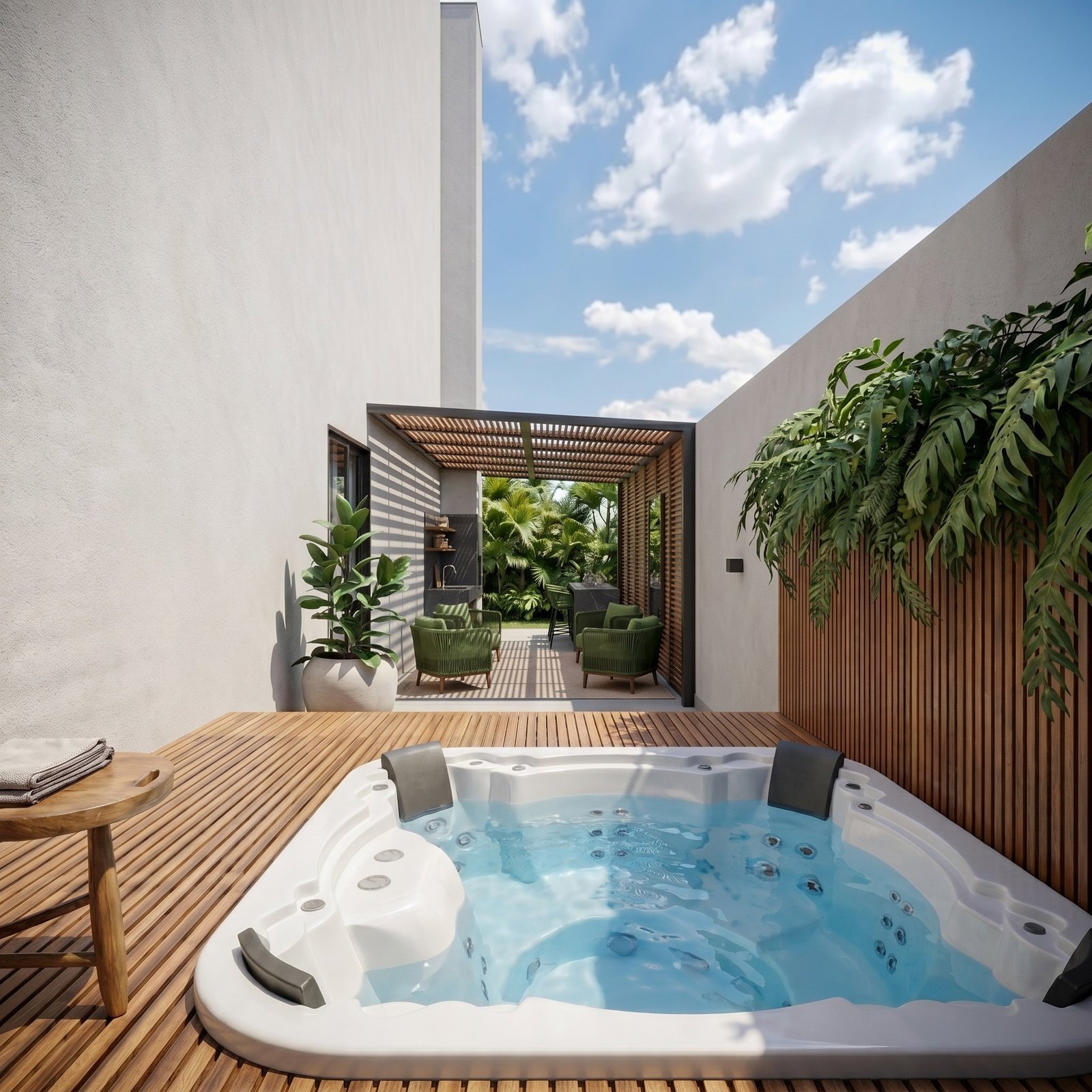 Mahalo Residence — remover o pergolado em cima, Facitá Empreendimentos, Balneário Perequê, Porto Belo SC Mahalo Residence — remover o pergolado em cima, Facitá Empreendimentos, Balneário Perequê, Porto Belo SC