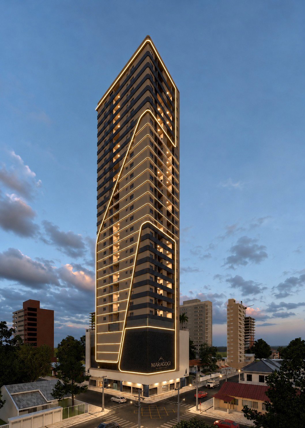 Maragogi Residencial — fachada e renders 1, CW Construtora e Incorporadora, Balneário Perequê, Porto Belo SC Maragogi Residencial — fachada e renders 1, CW Construtora e Incorporadora, Balneário Perequê, Porto Belo SC