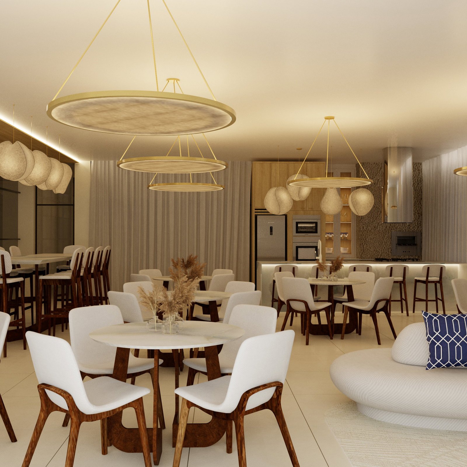 Mar Amar Residence — lazer festas, Menegoi, Porto Belo SC