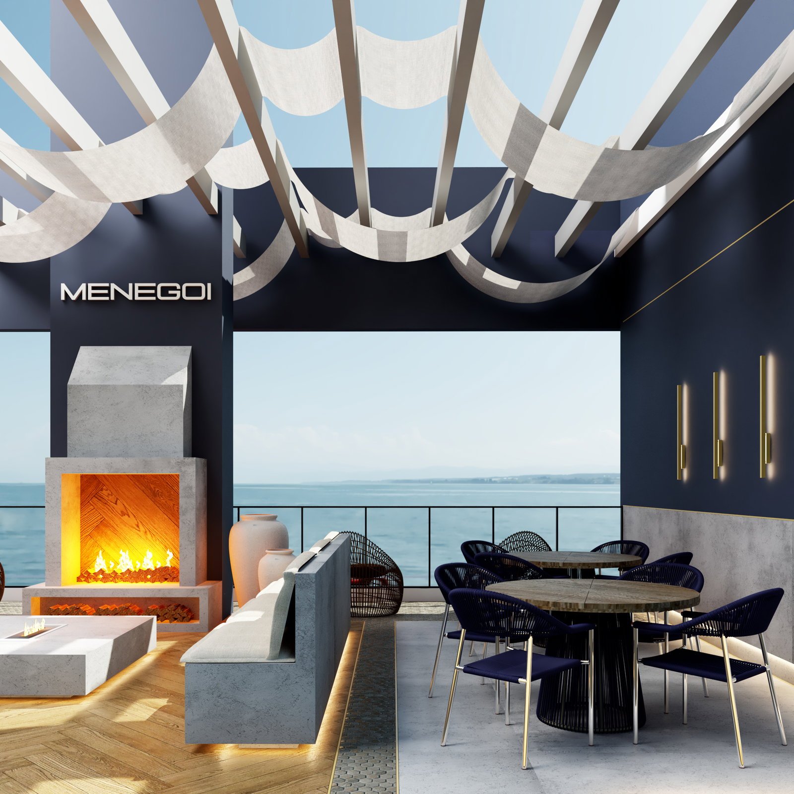 Mar Amar Residence — lazer panthouse, Menegoi, Porto Belo SC