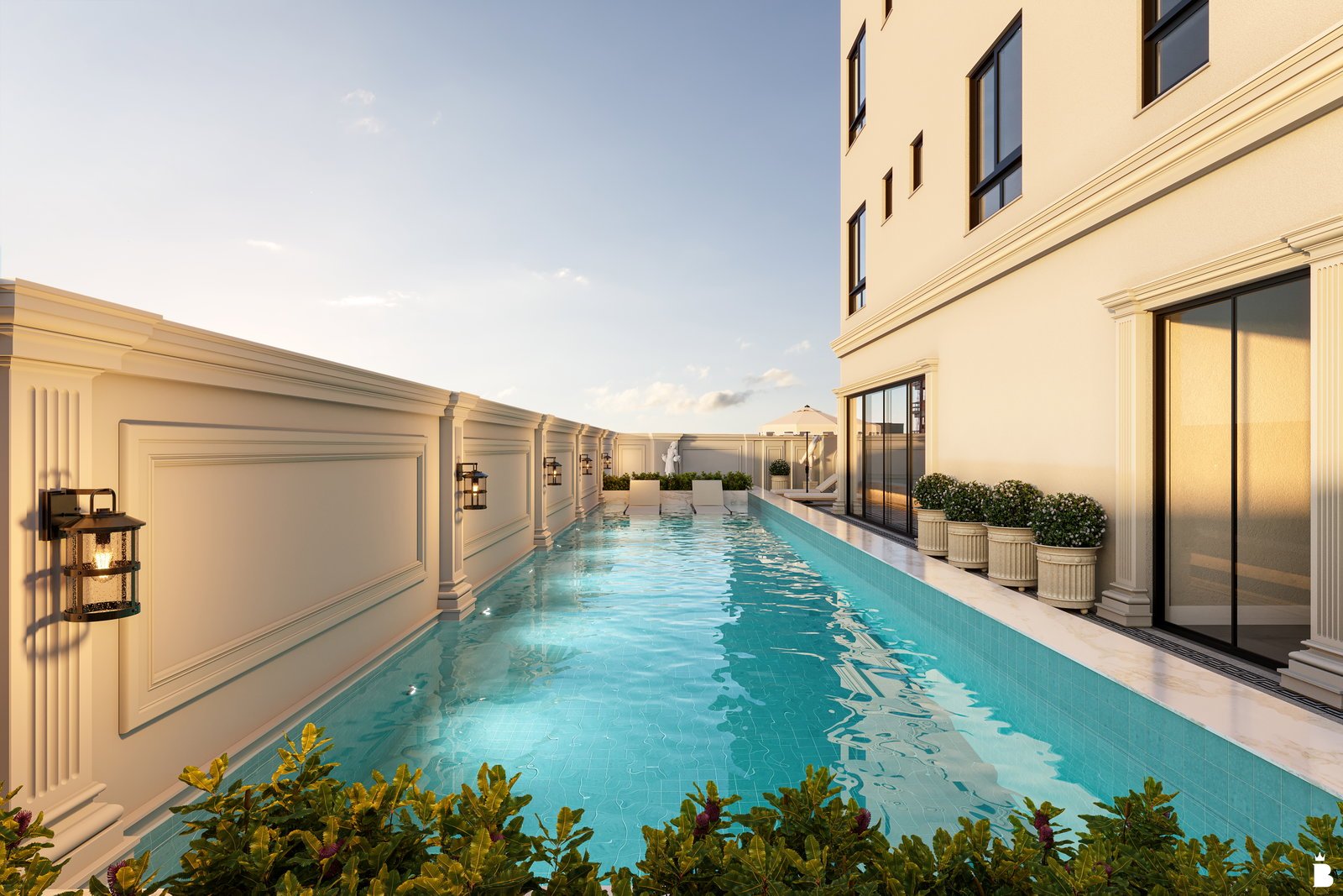 Megáli Agápi Residence — piscina adulto rf, Santana Construtora, Balneário Perequê, Porto Belo SC Megáli Agápi Residence — piscina adulto rf, Santana Construtora, Balneário Perequê, Porto Belo SC