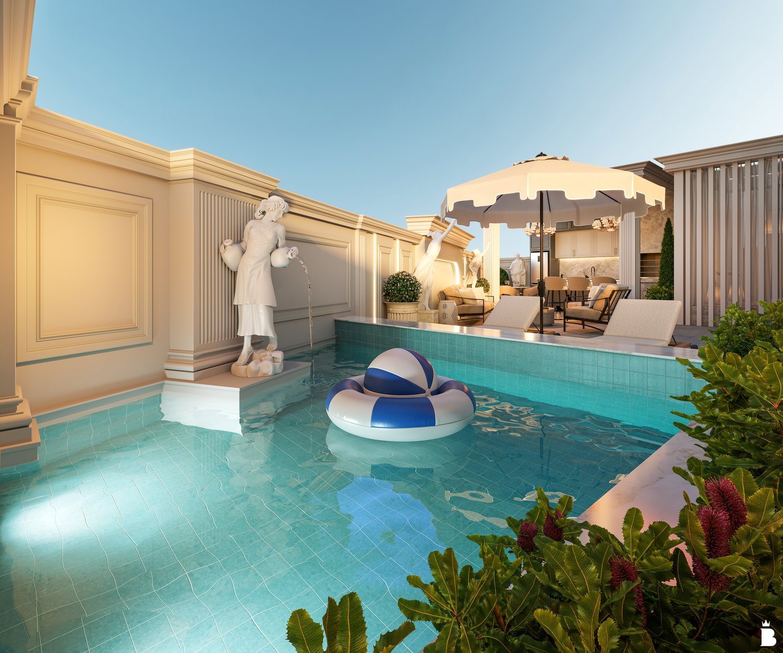 Megáli Agápi Residence — piscina infantil rf, Santana Construtora, Balneário Perequê, Porto Belo SC Megáli Agápi Residence — piscina infantil rf, Santana Construtora, Balneário Perequê, Porto Belo SC