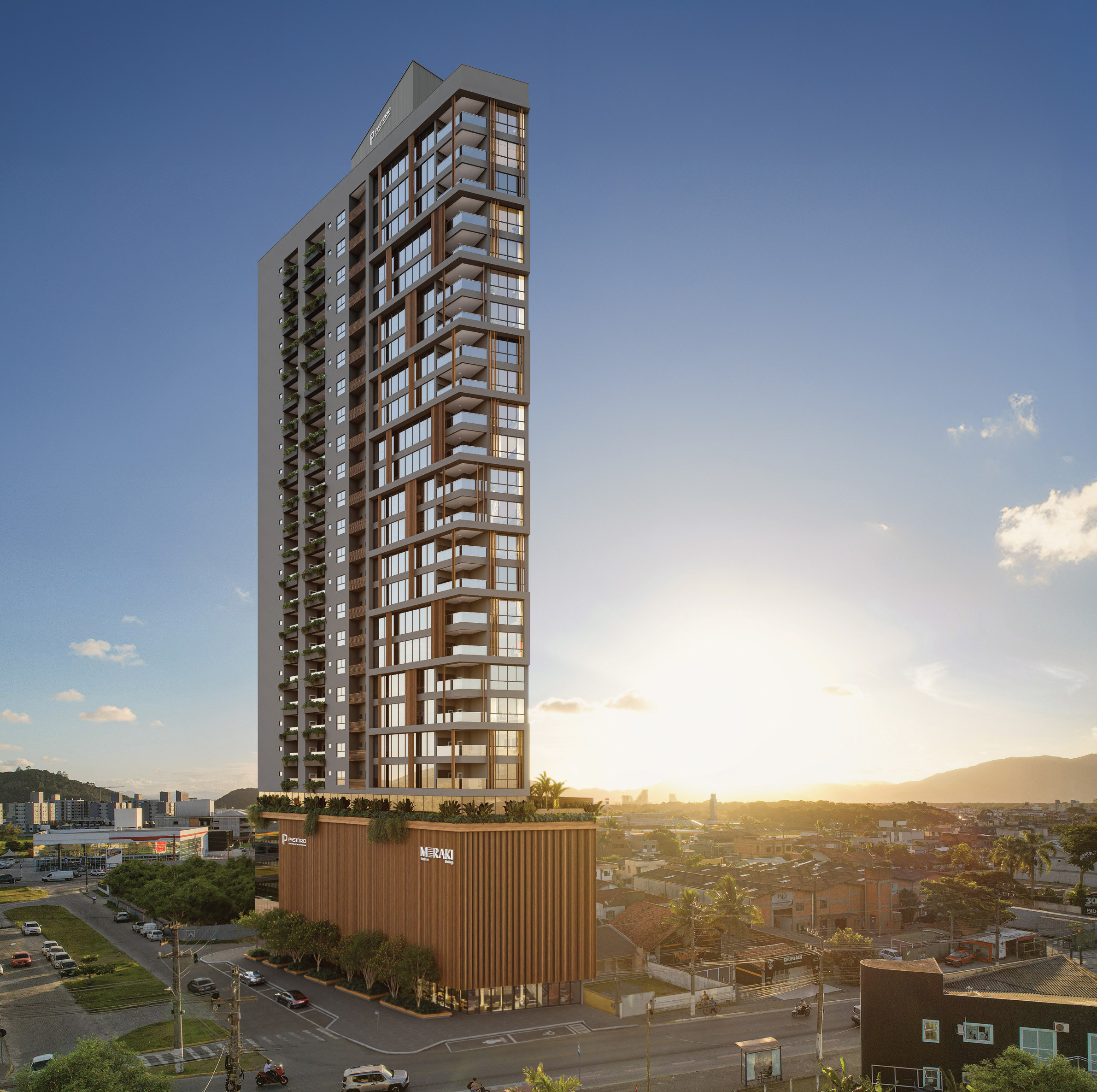 Meraki Future Living — Torre ao pôr do sol, Pastório, Balneário Perequê, Porto Belo SC Meraki Future Living — Torre ao pôr do sol, Pastório, Balneário Perequê, Porto Belo SC