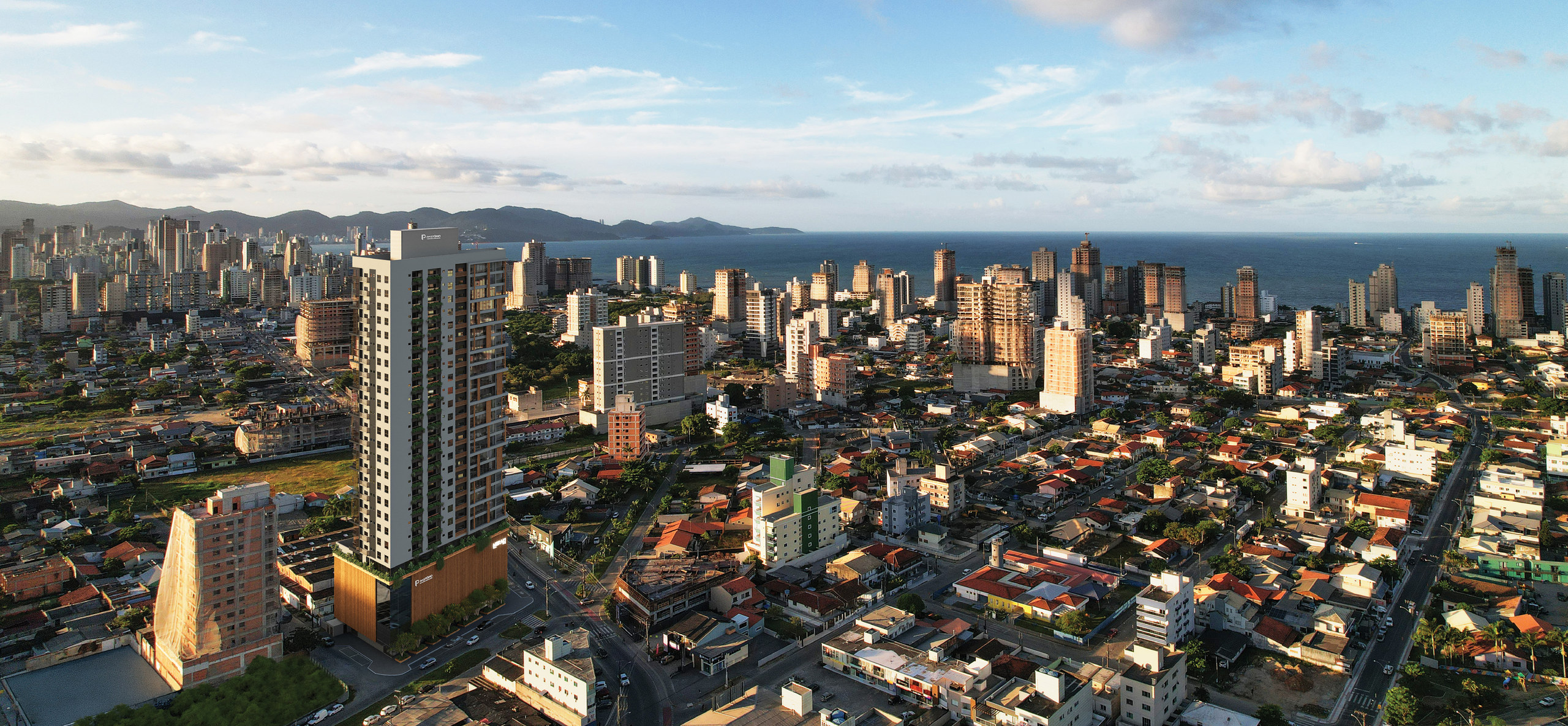 Meraki Future Living — Vista aérea de Porto Belo, Pastório, Balneário Perequê, Porto Belo SC Meraki Future Living — Vista aérea de Porto Belo, Pastório, Balneário Perequê, Porto Belo SC