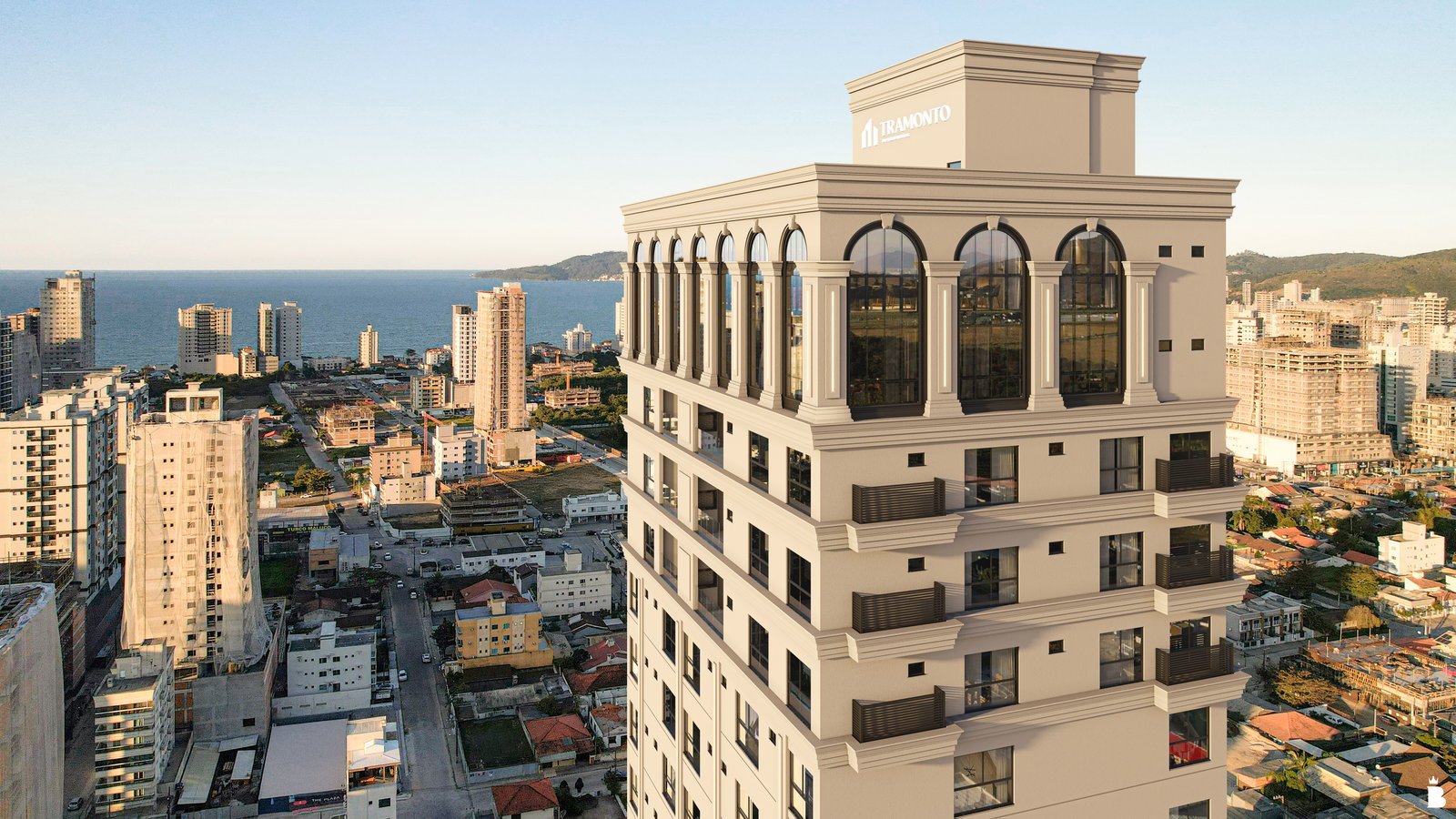 Monaco Studios — externa topo, Tramonto Empreendimentos, Jardim Dourado, Porto Belo SC Monaco Studios — externa topo, Tramonto Empreendimentos, Jardim Dourado, Porto Belo SC