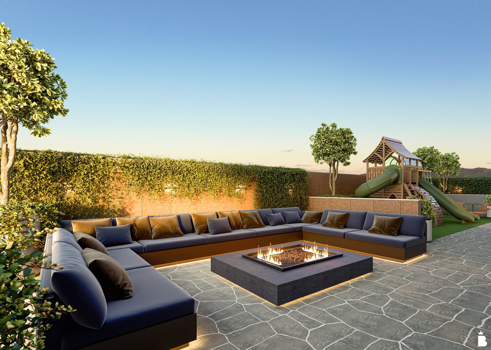 Monaco Studios — fire place rf, Tramonto Empreendimentos, Jardim Dourado, Porto Belo SC Monaco Studios — fire place rf, Tramonto Empreendimentos, Jardim Dourado, Porto Belo SC