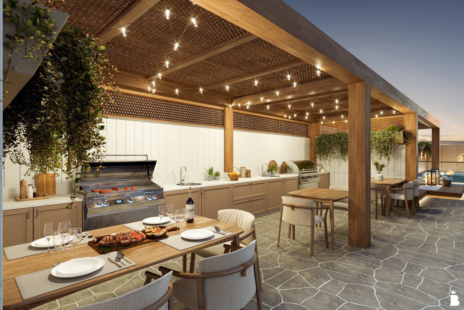 Monaco Studios — garden grill rf, Tramonto Empreendimentos, Jardim Dourado, Porto Belo SC Monaco Studios — garden grill rf, Tramonto Empreendimentos, Jardim Dourado, Porto Belo SC