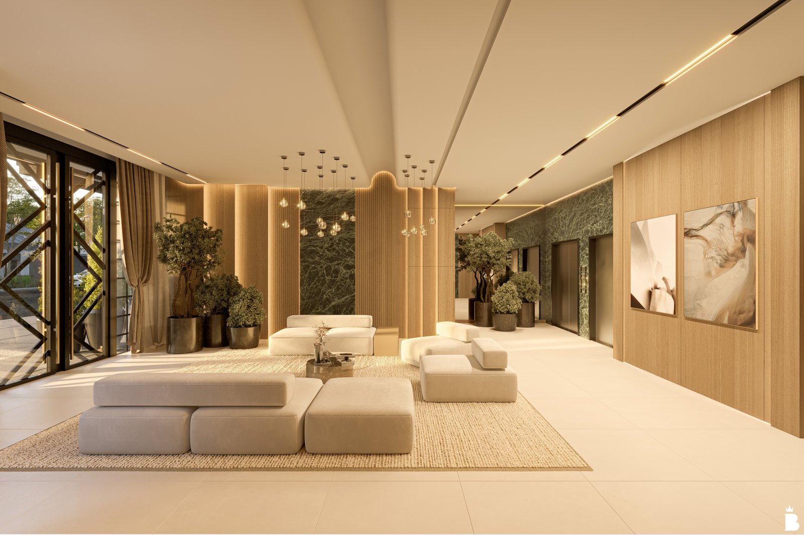 Monaco Studios — hall rf, Tramonto Empreendimentos, Jardim Dourado, Porto Belo SC Monaco Studios — hall rf, Tramonto Empreendimentos, Jardim Dourado, Porto Belo SC