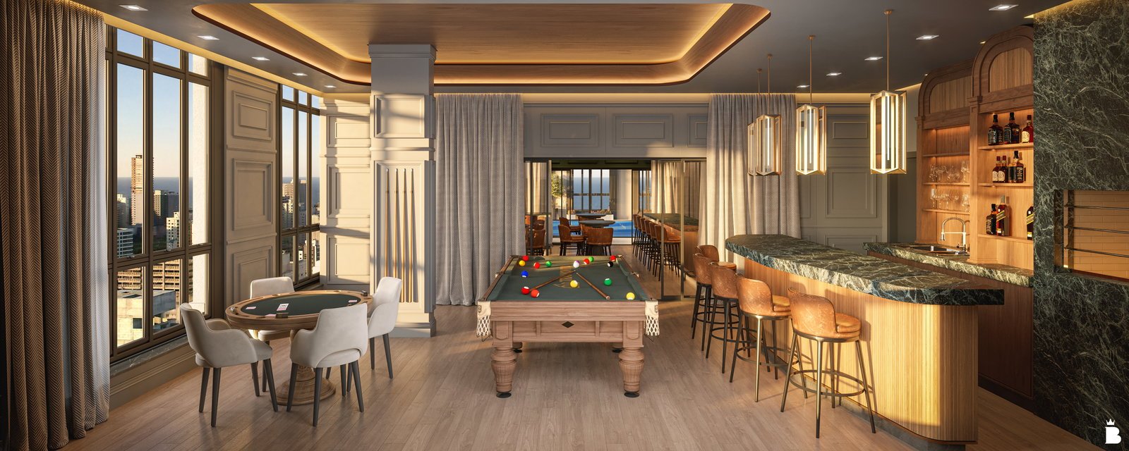 Monaco Studios — sala de jogos rooftop rf, Tramonto Empreendimentos, Jardim Dourado, Porto Belo SC Monaco Studios — sala de jogos rooftop rf, Tramonto Empreendimentos, Jardim Dourado, Porto Belo SC