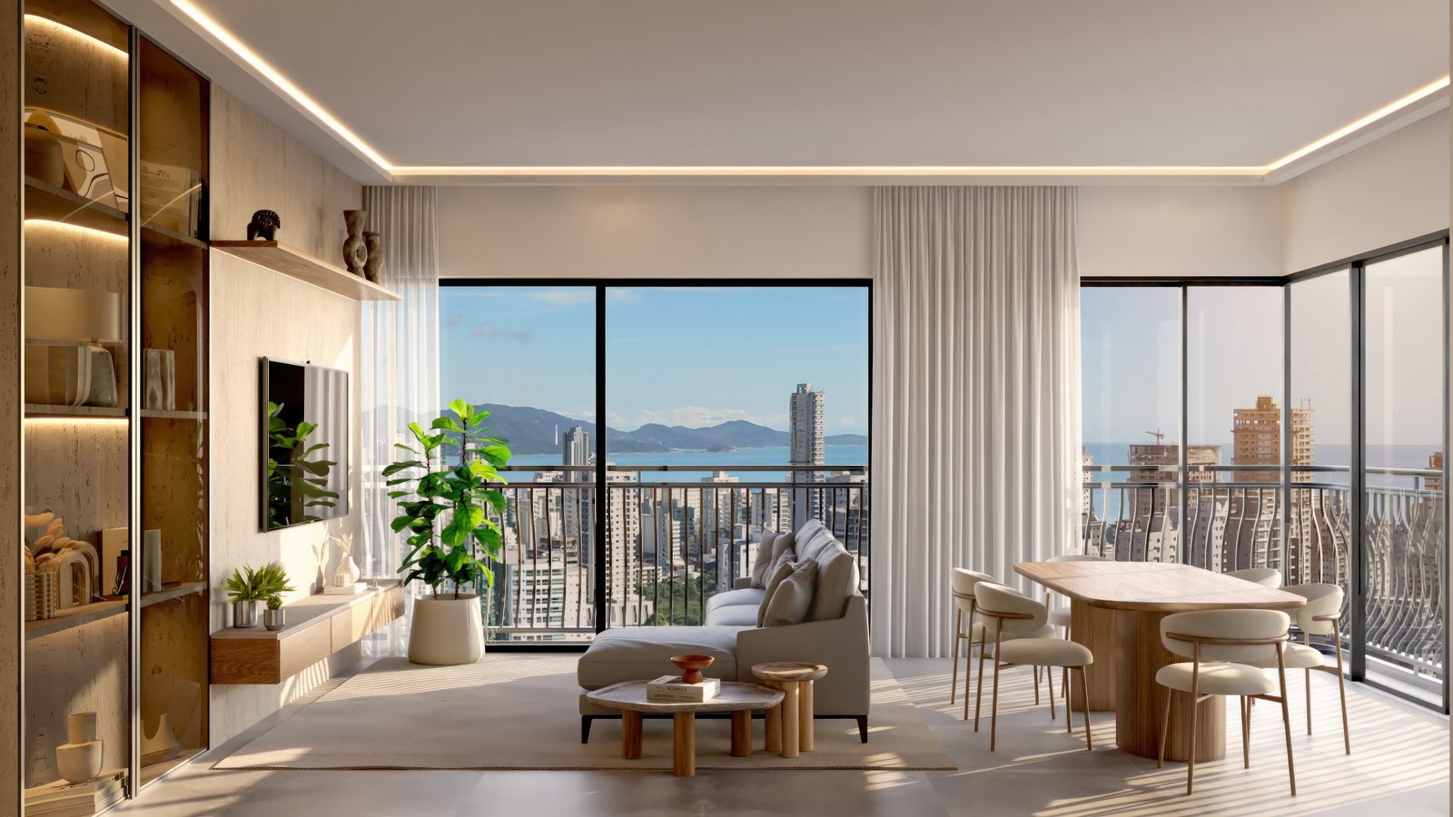 Monaco Unique — mon uni living tipo hr, Mônaco Construtora, Balneário Perequê, Porto Belo SC Monaco Unique — mon uni living tipo hr, Mônaco Construtora, Balneário Perequê, Porto Belo SC