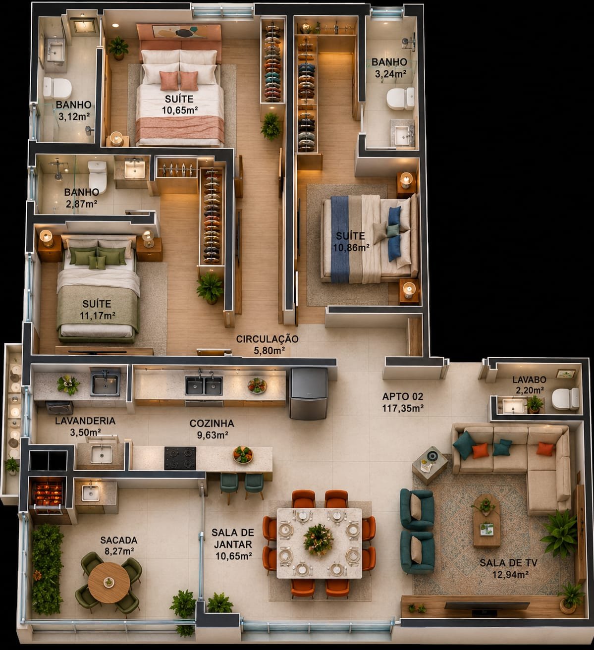 Monte Moriá — planta e tipologias 7, Império Real Construtora, Balneário Perequê, Porto Belo SC Monte Moriá — planta e tipologias 7, Império Real Construtora, Balneário Perequê, Porto Belo SC