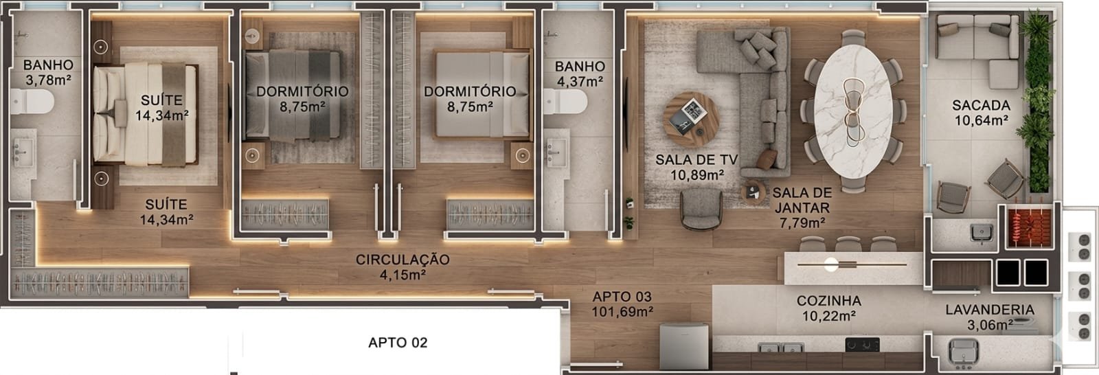 Monte Moriá — planta e tipologias 5, Império Real Construtora, Balneário Perequê, Porto Belo SC Monte Moriá — planta e tipologias 5, Império Real Construtora, Balneário Perequê, Porto Belo SC