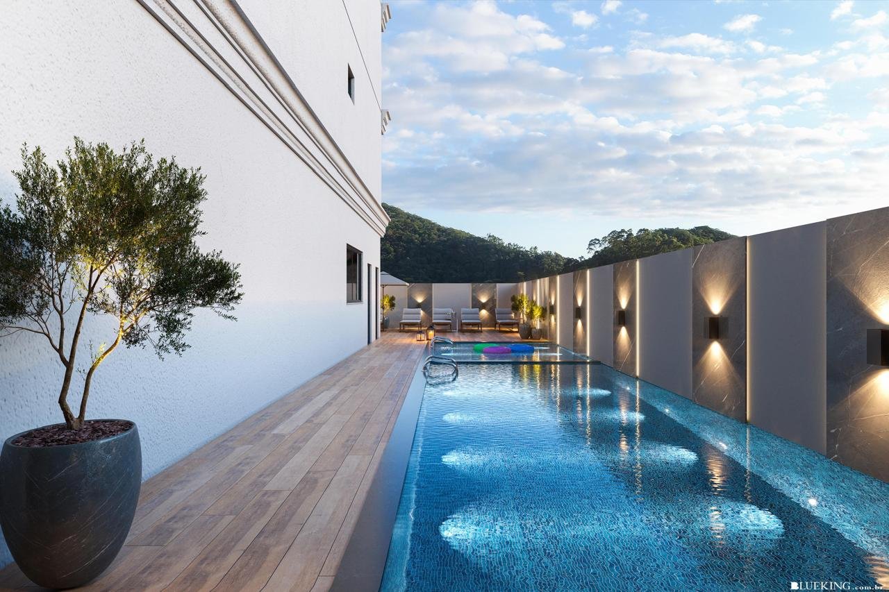 Montpellier Residence — fachada e renders 3, LG Dellagnelo, Porto Belo SC