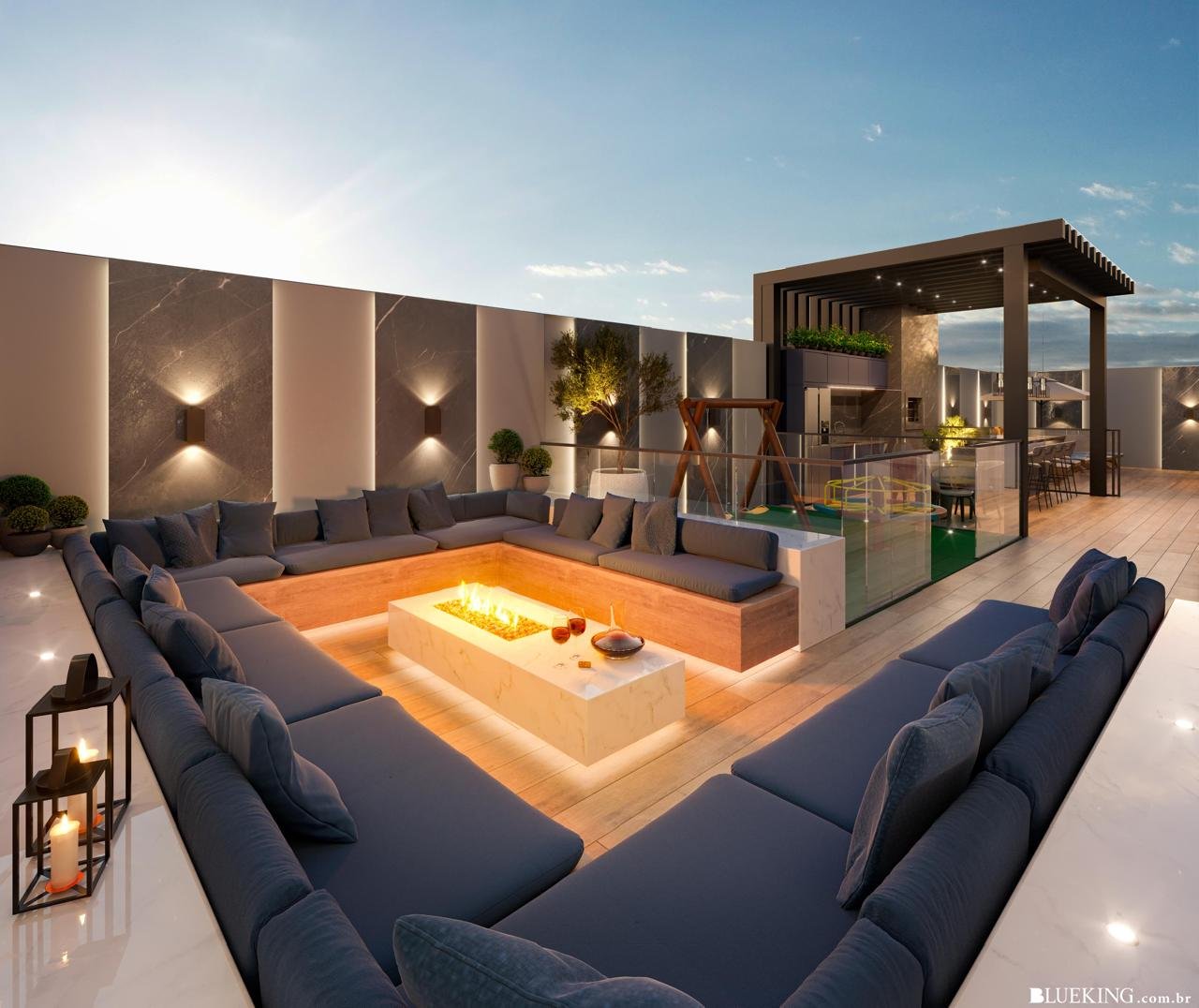 Montpellier Residence — fachada e renders 4, LG Dellagnelo, Porto Belo SC