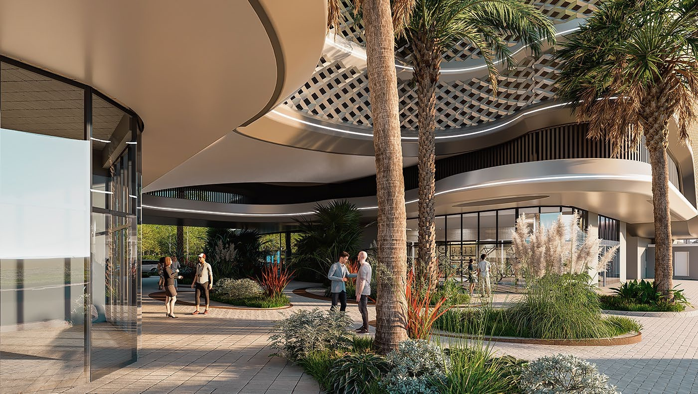 Nexus — acesso ao térreo pela galeria boulevard