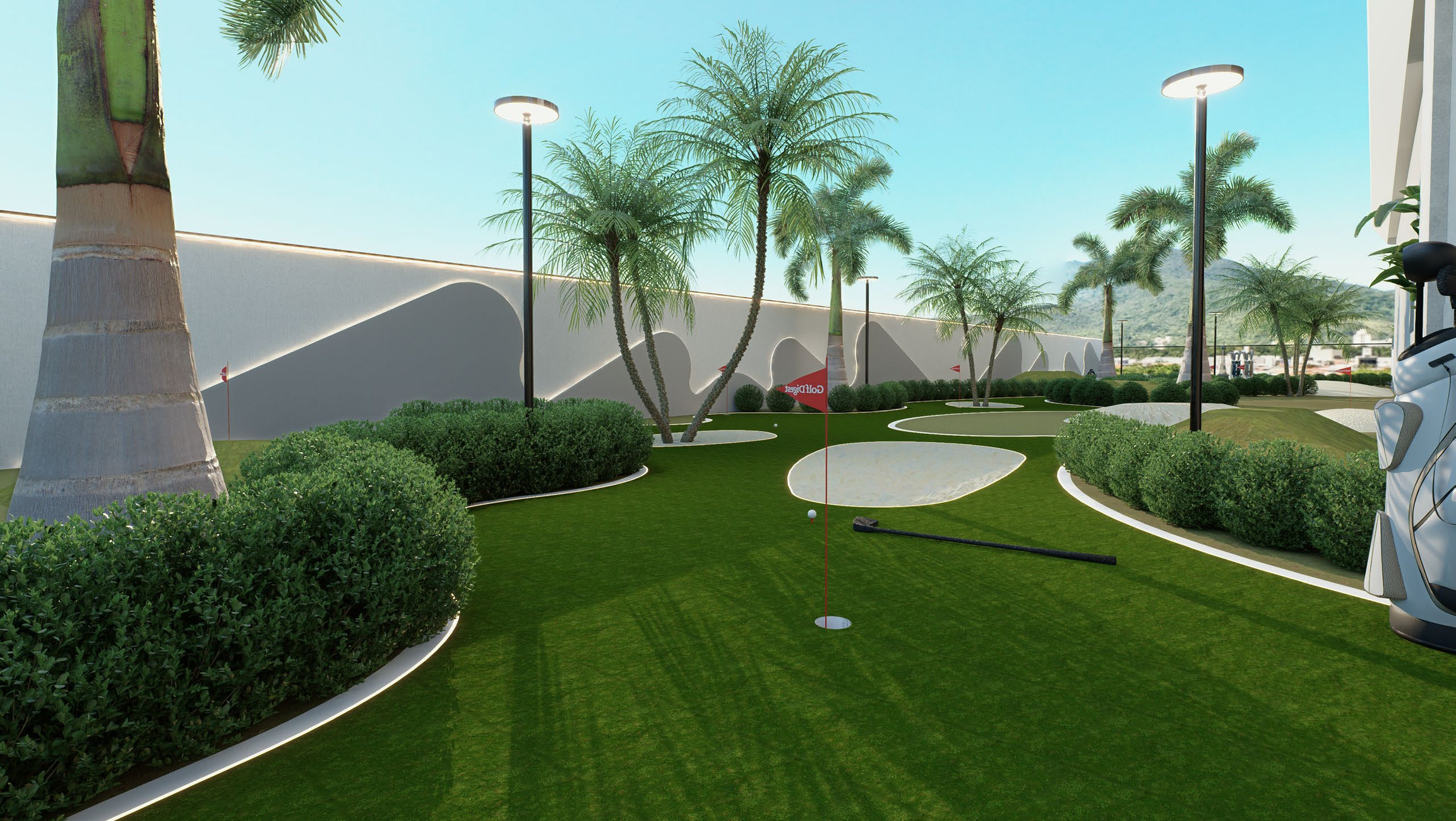 Nexus — campo de mini golf