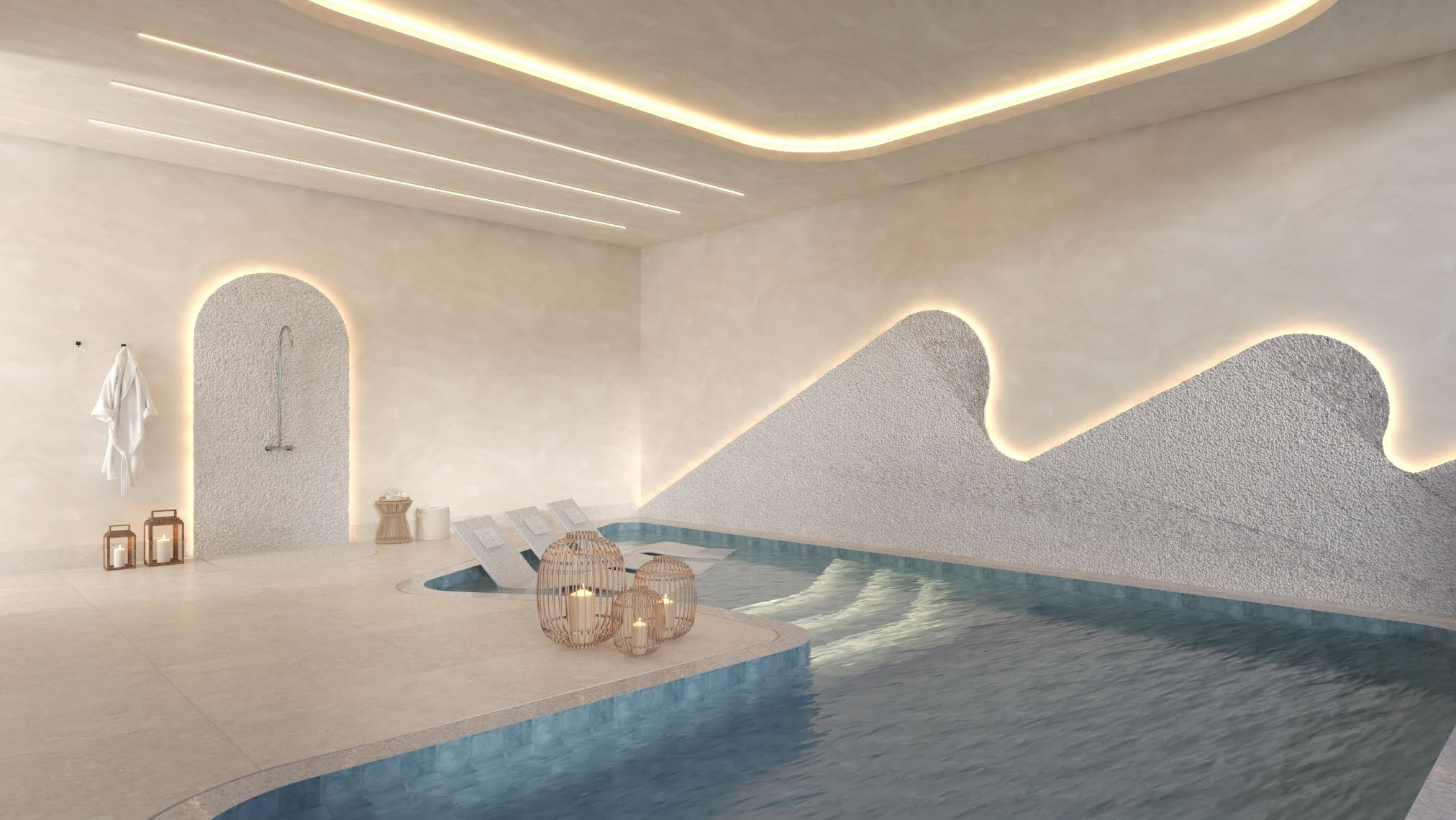 Nexus — piscina aquecida