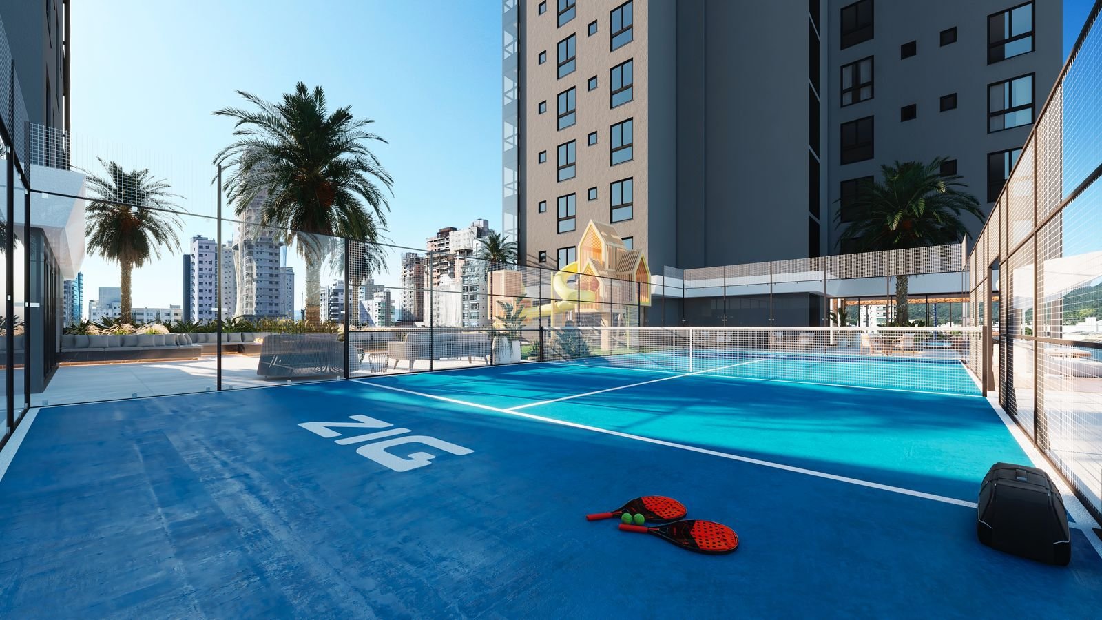 Ocean Avenue Towers — fachada e renders 18, ZIG Empreendimentos, Balneário Perequê, Porto Belo SC