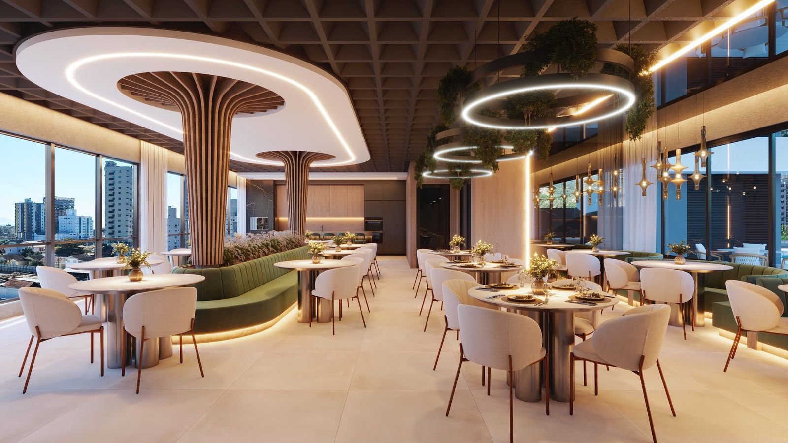 Ocean Avenue Towers — fachada e renders 12, ZIG Empreendimentos, Balneário Perequê, Porto Belo SC