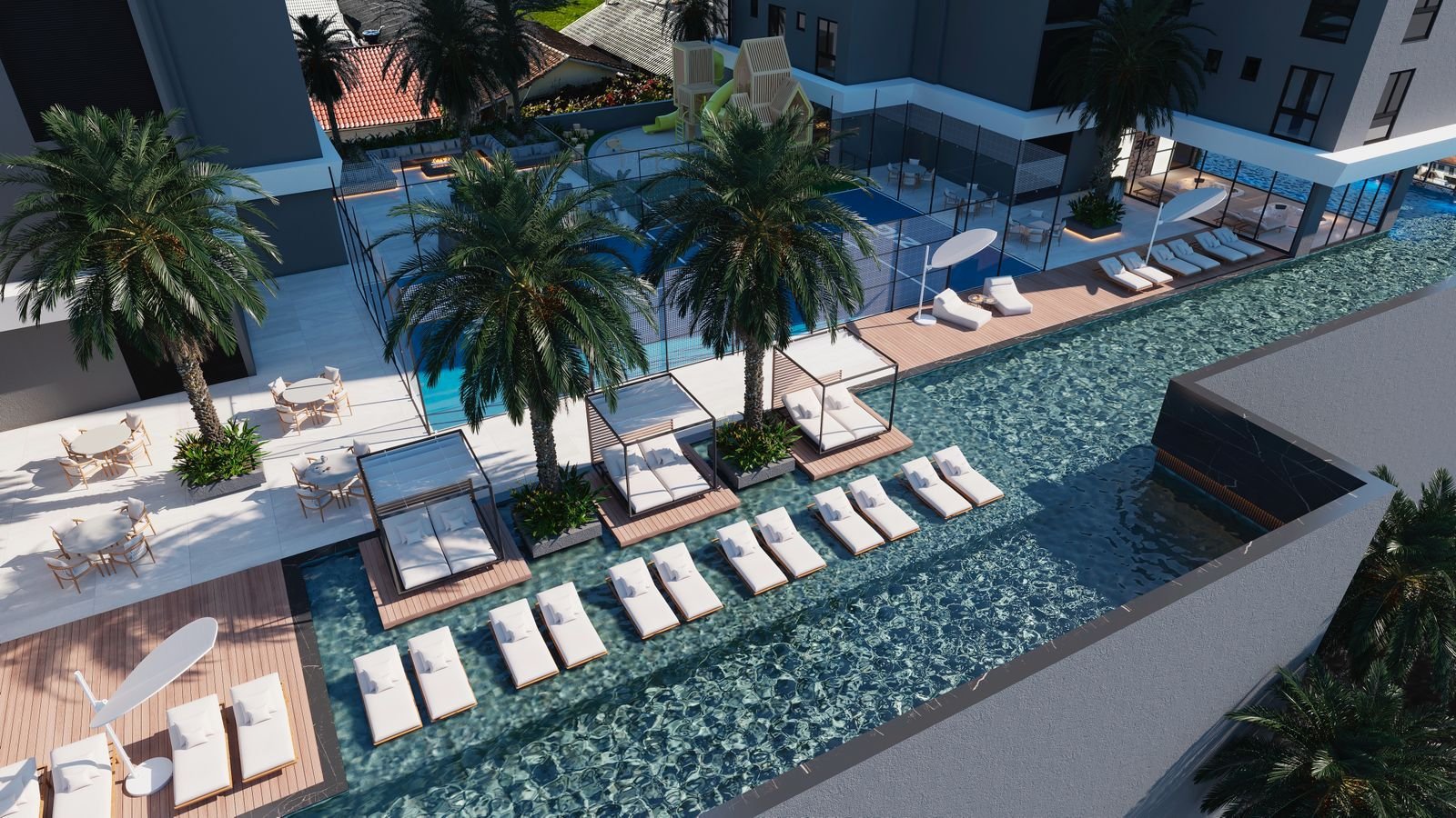 Ocean Avenue Towers — fachada e renders 17, ZIG Empreendimentos, Balneário Perequê, Porto Belo SC