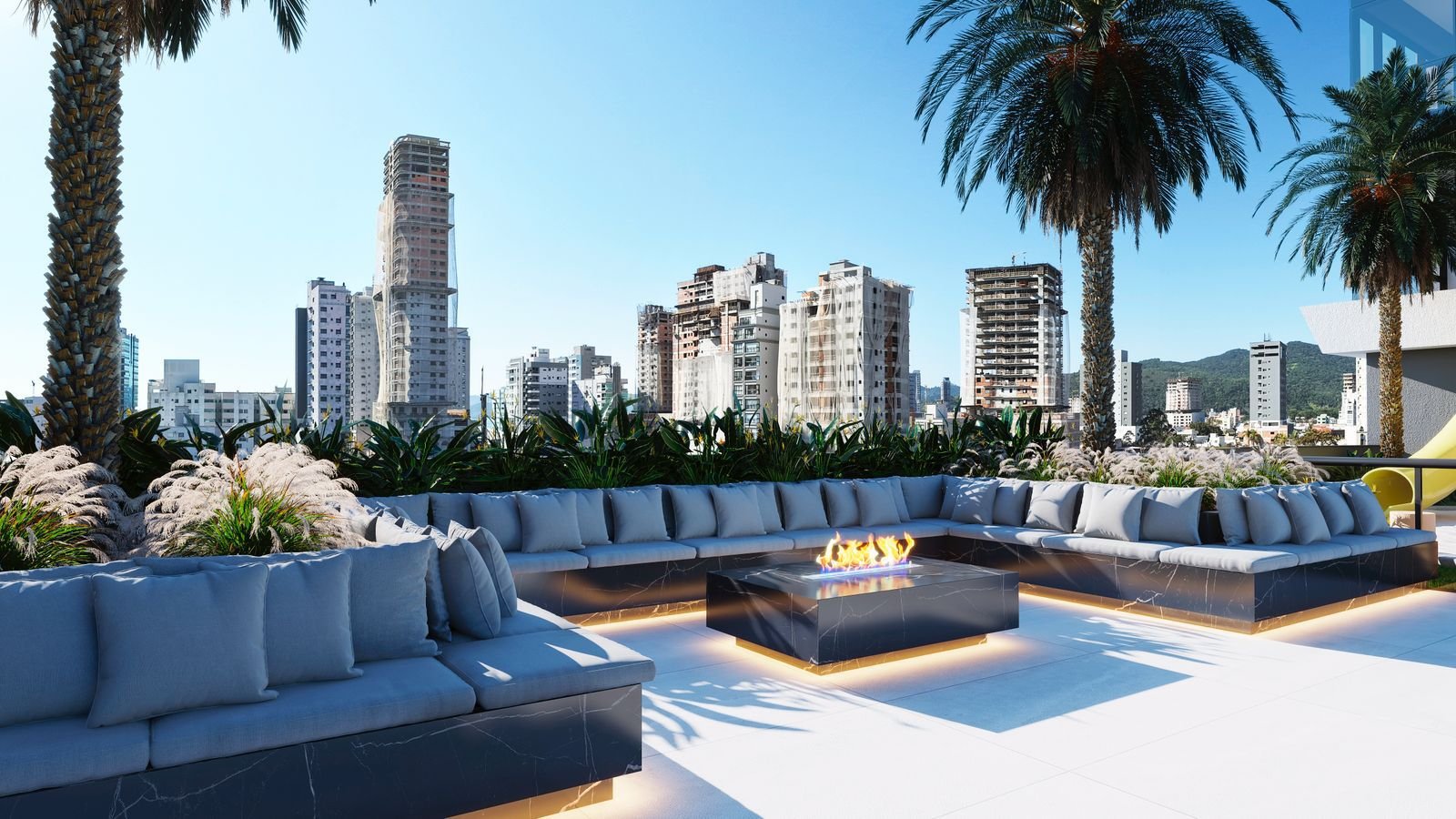 Ocean Avenue Towers — fachada e renders 15, ZIG Empreendimentos, Balneário Perequê, Porto Belo SC