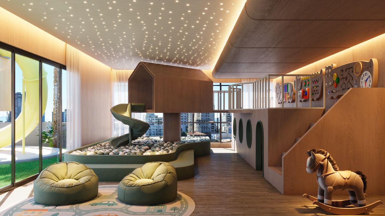 Ocean Avenue Towers — fachada e renders 13, ZIG Empreendimentos, Balneário Perequê, Porto Belo SC