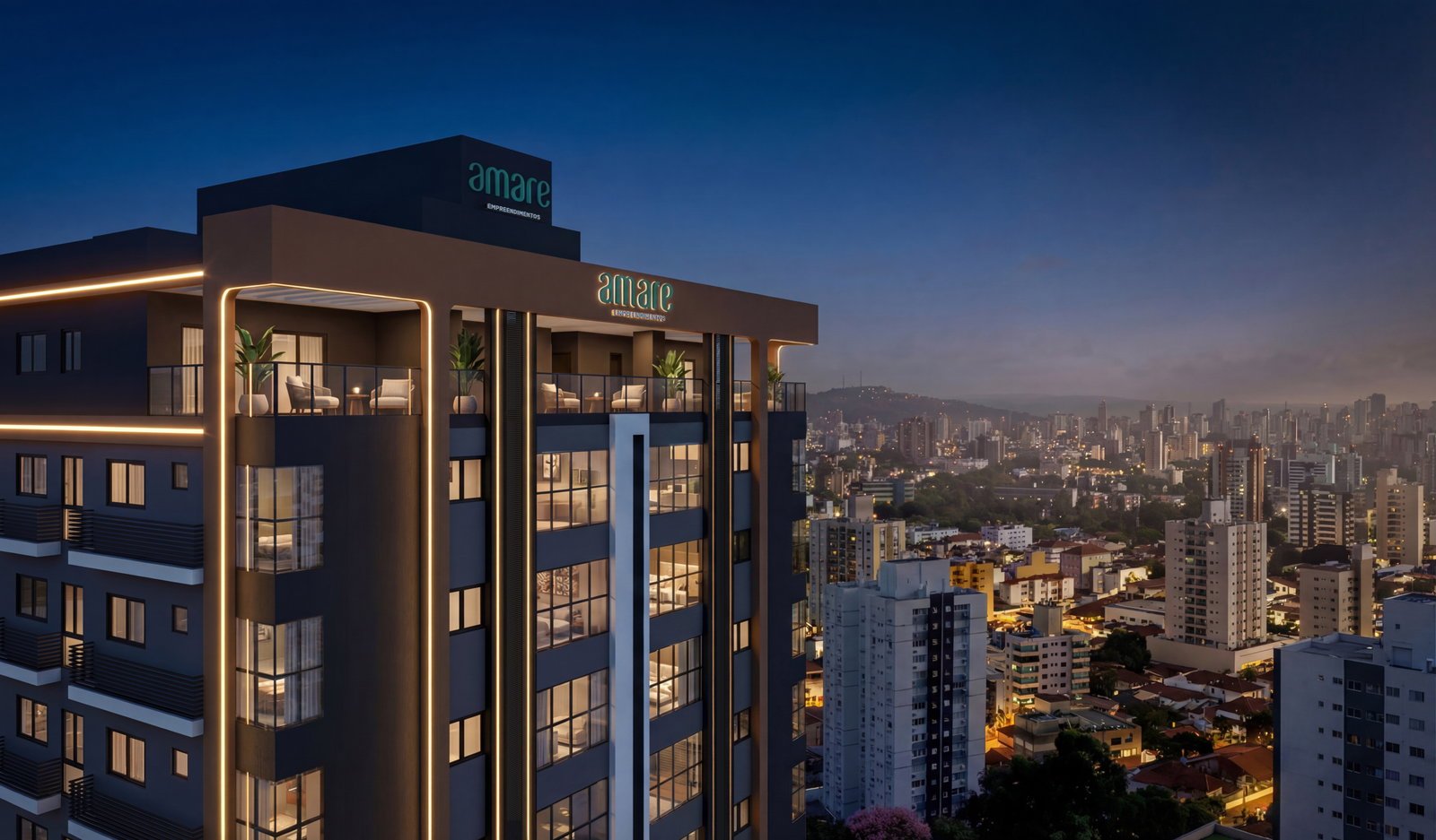Orygem — residencial multifamiliar externa fachada rfinal 4, Amare Empreendimentos, Balneário Perequê, Porto Belo SC Orygem — residencial multifamiliar externa fachada rfinal 4, Amare Empreendimentos, Balneário Perequê, Porto Belo SC