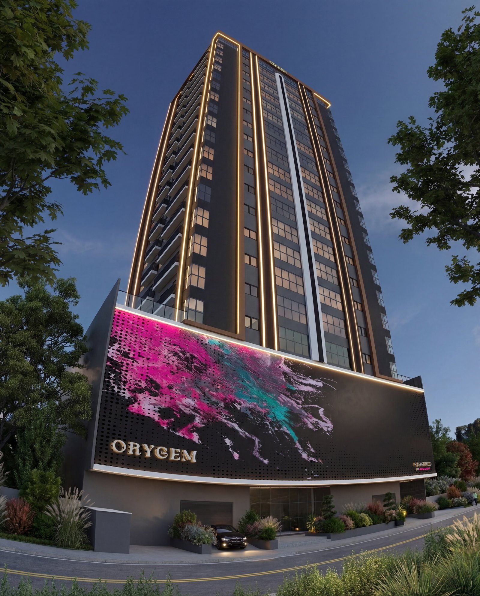 Orygem — residencial multifamiliar externa fachada rfinal 5, Amare Empreendimentos, Balneário Perequê, Porto Belo SC Orygem — residencial multifamiliar externa fachada rfinal 5, Amare Empreendimentos, Balneário Perequê, Porto Belo SC