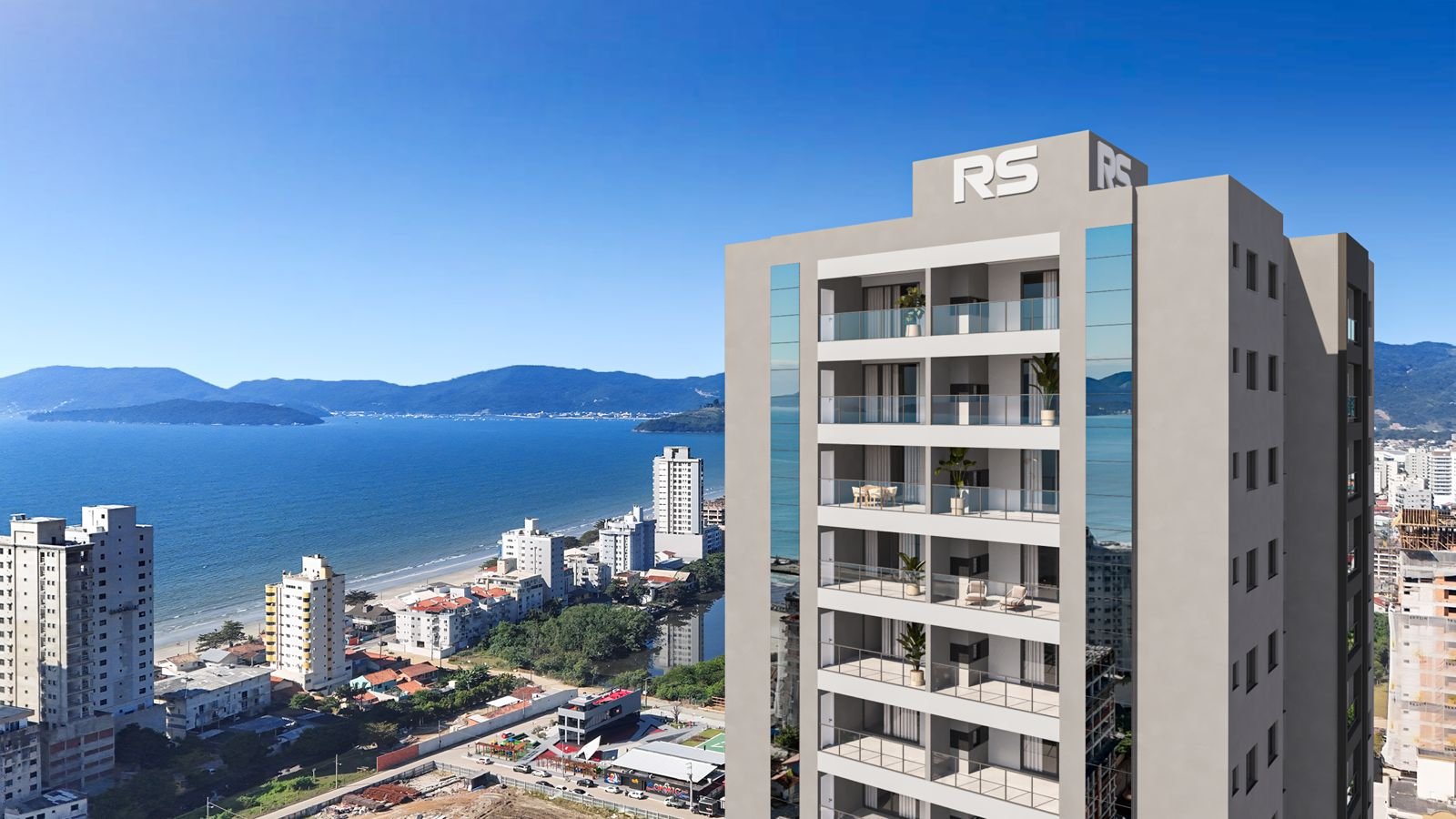 Paradise Tower — fachada e renders 3, Real Sul Empreendimentos, Balneário Perequê, Porto Belo SC Paradise Tower — fachada e renders 3, Real Sul Empreendimentos, Balneário Perequê, Porto Belo SC