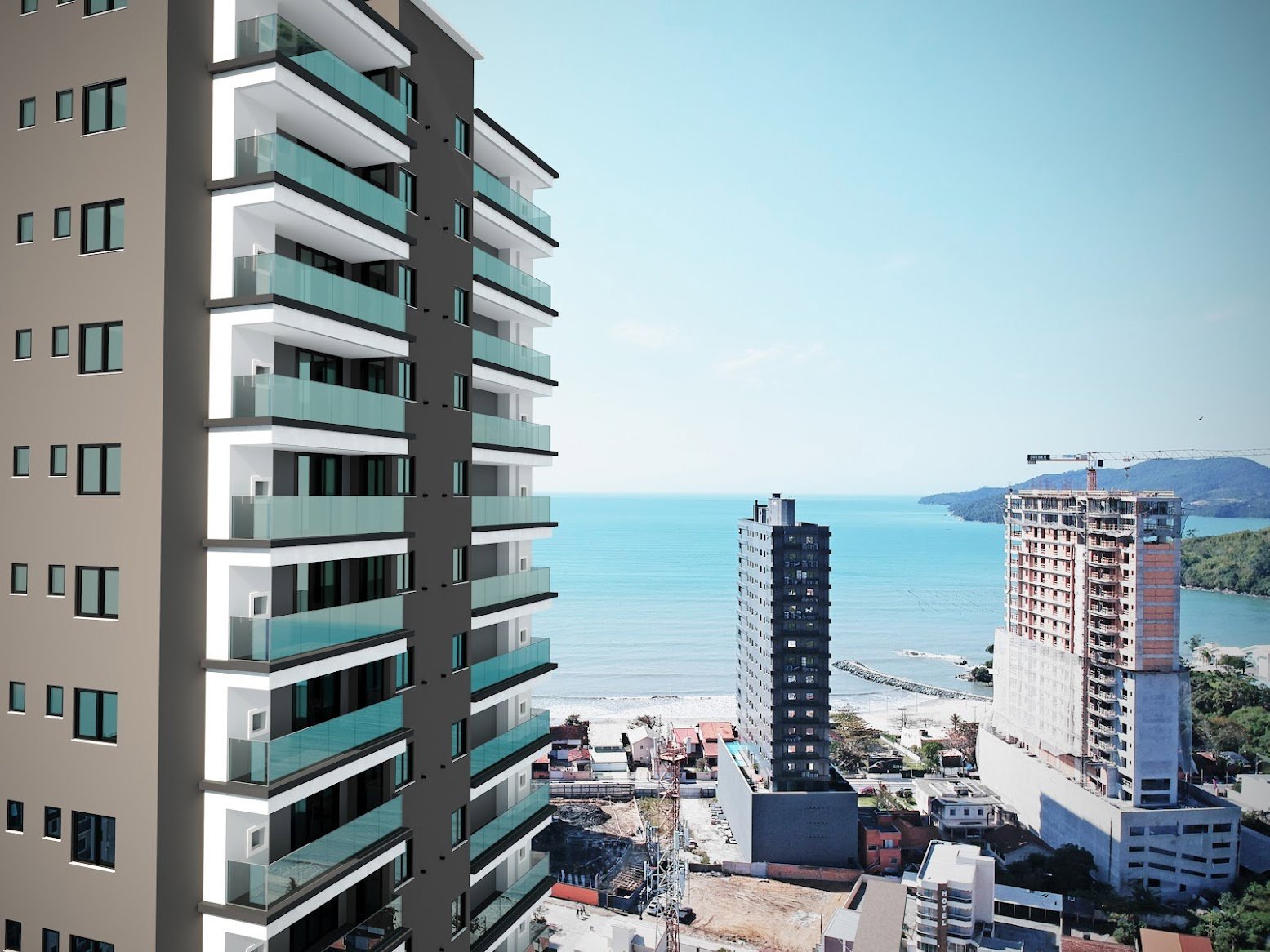 Setúbal — fachada e renders 3, Porto Valente, Porto Belo SC Setúbal — fachada e renders 3, Porto Valente, Porto Belo SC