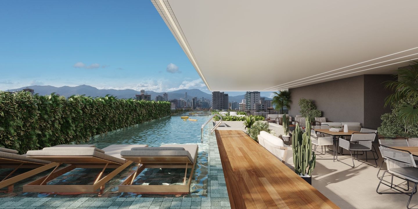 Platja D'en Bossa — Piscina, Cescon Construtora e Incorporadora, Balneário Perequê, Porto Belo SC