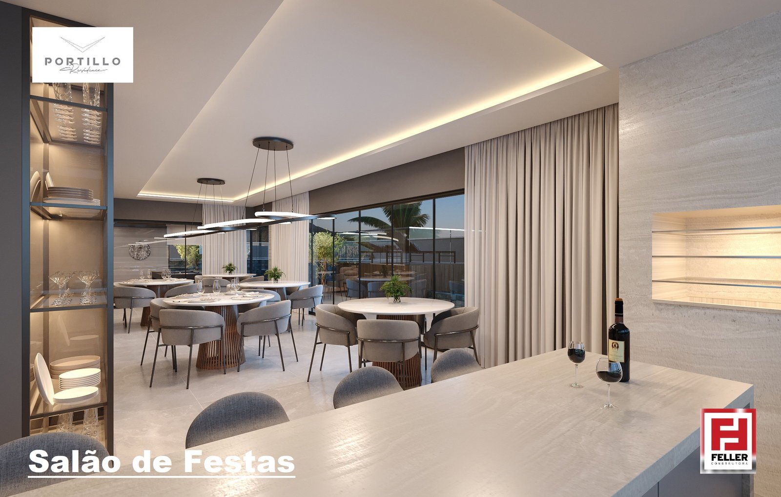 Portillo Residence — fachada e renders 15, Feller Construtora, Balneário Perequê, Porto Belo SC Portillo Residence — fachada e renders 15, Feller Construtora, Balneário Perequê, Porto Belo SC