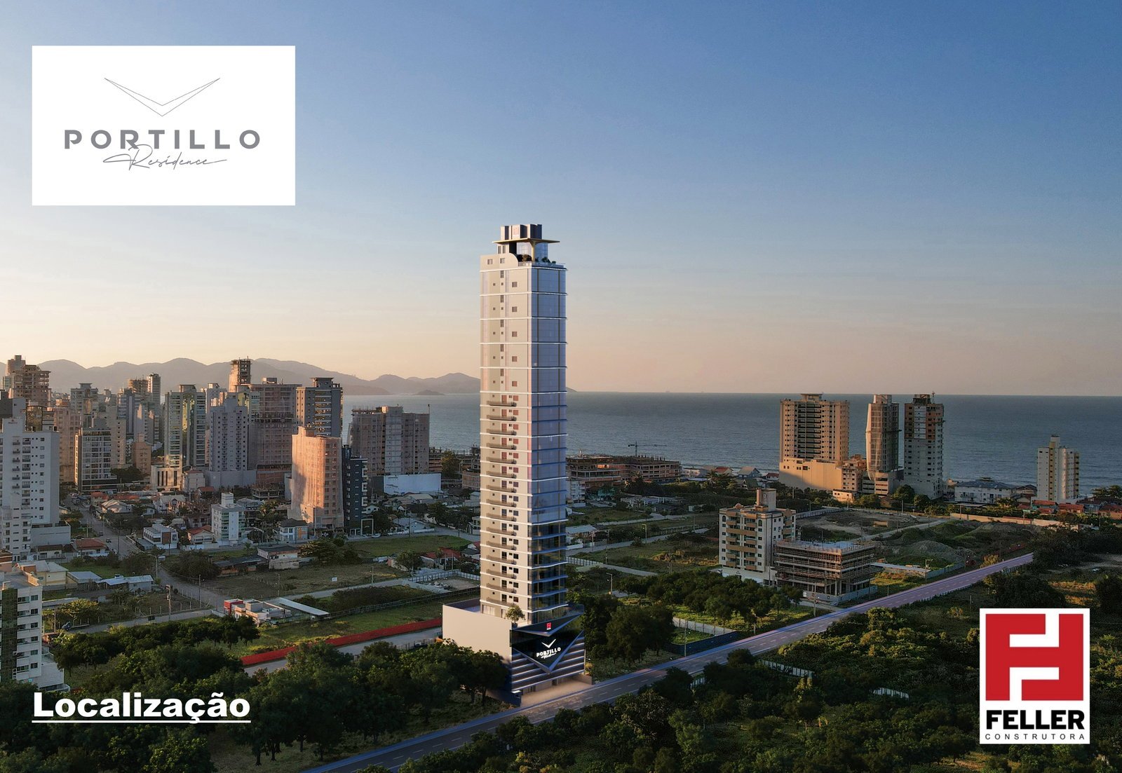 Portillo Residence — fachada e renders 5, Feller Construtora, Balneário Perequê, Porto Belo SC Portillo Residence — fachada e renders 5, Feller Construtora, Balneário Perequê, Porto Belo SC