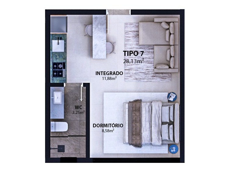 Porto Amalfi Residence — tipo 07, AR Incorporadora, Balneário Perequê, Porto Belo SC