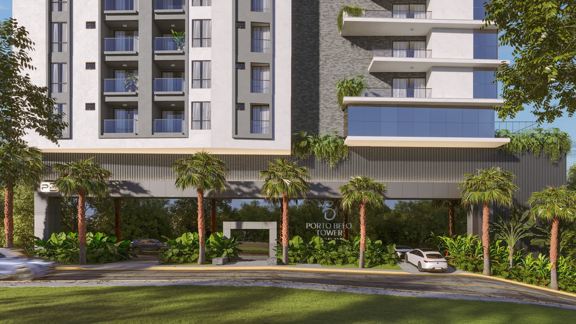 Porto Belo Tower — fachada e renders 2, Pastorio Construtora, Vila Nova, Porto Belo SC