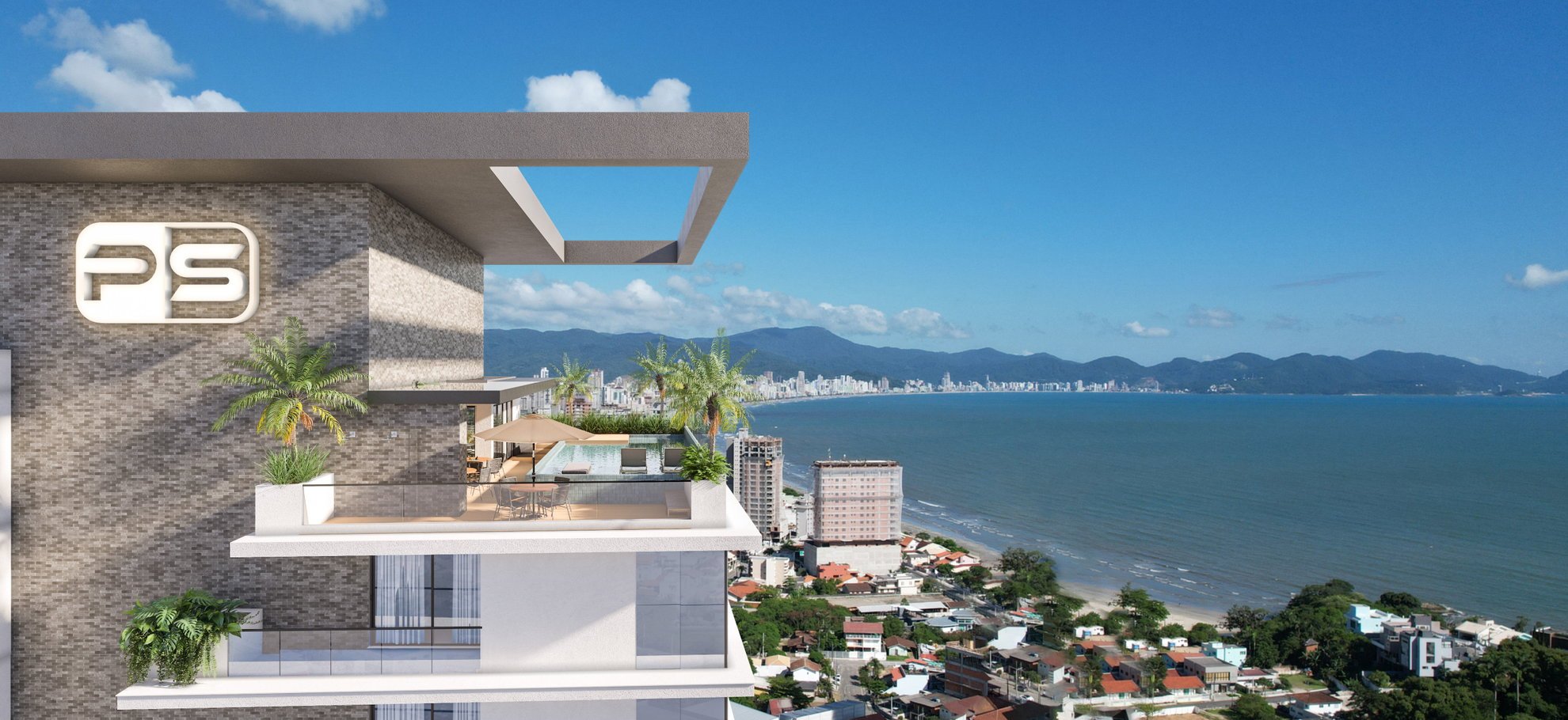 Porto Belo Tower — fachada e renders 24, Pastorio Construtora, Vila Nova, Porto Belo SC