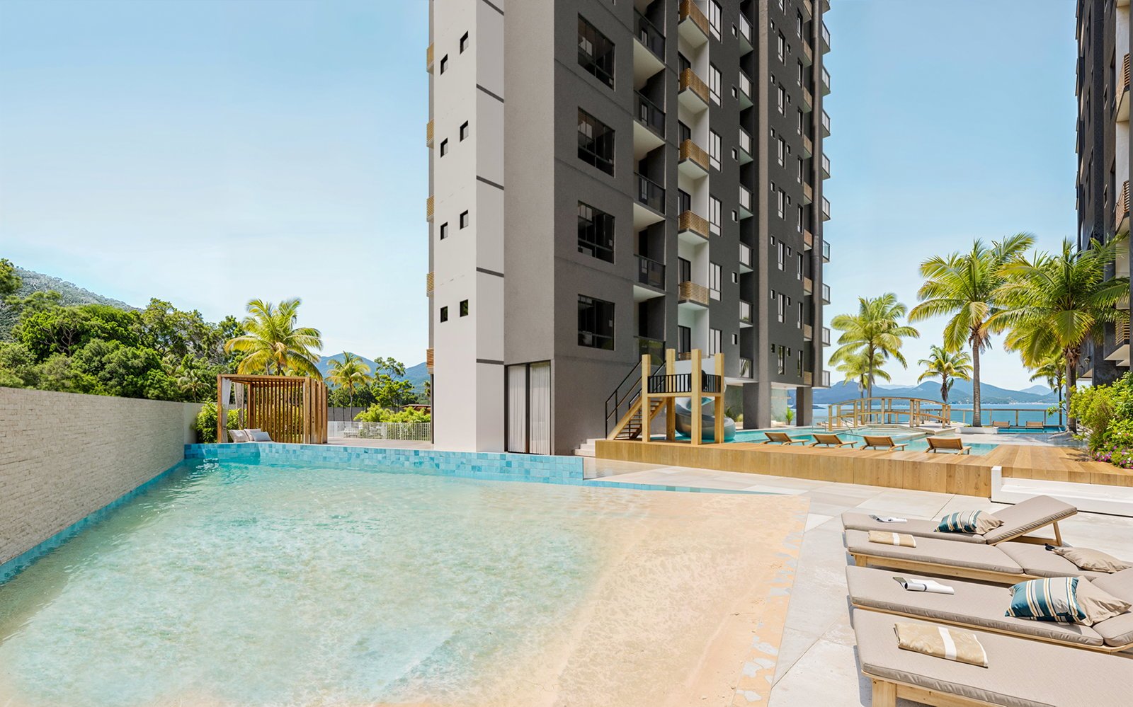 Porto Villa Home Club — fachada e renders 13, VL Empreendimentos, Vila Nova, Porto Belo SC Porto Villa Home Club — fachada e renders 13, VL Empreendimentos, Vila Nova, Porto Belo SC
