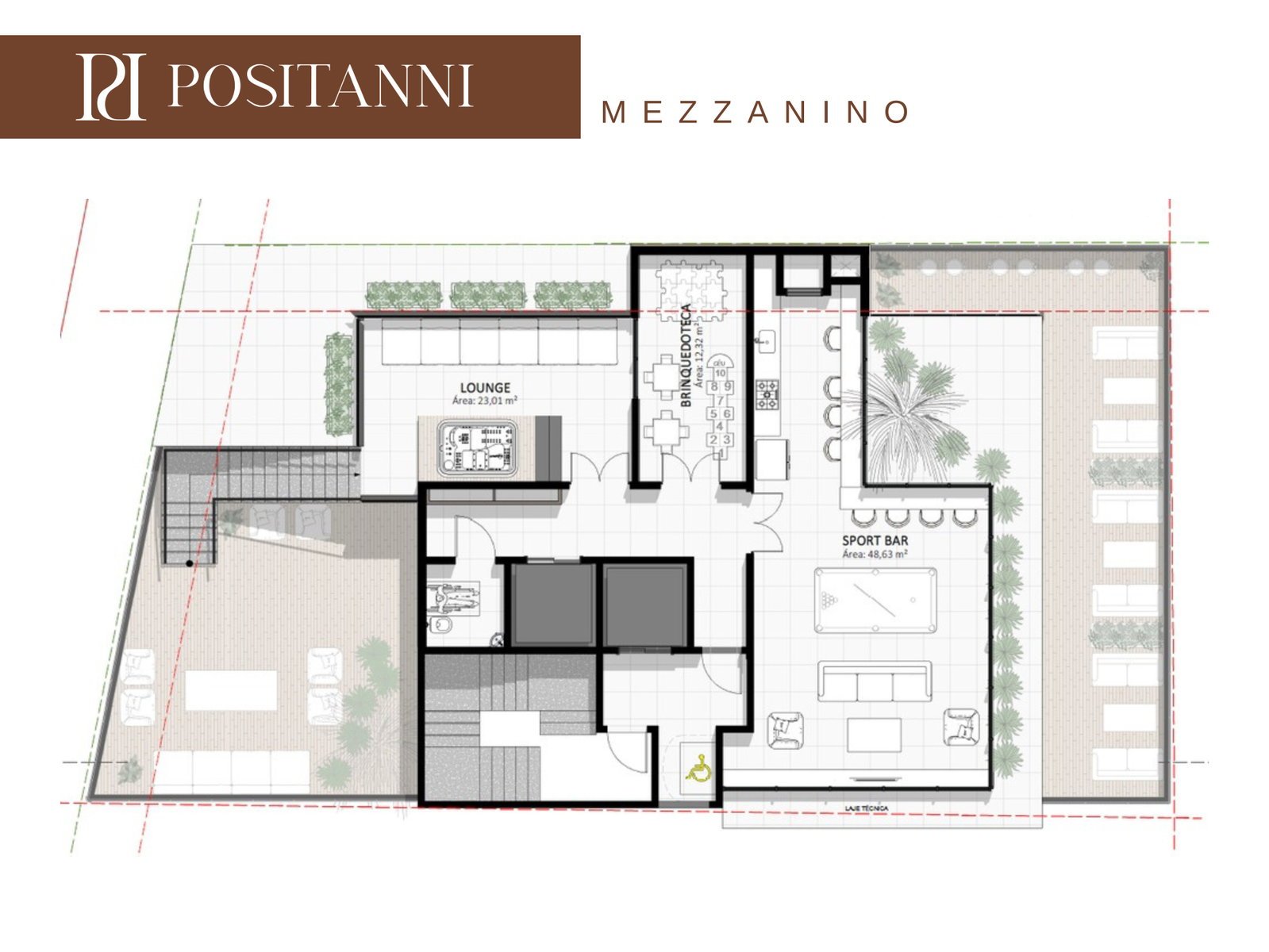 Positanni — mezzanino, Nostracon Construtora, Balneário Perequê, Porto Belo SC Positanni — mezzanino, Nostracon Construtora, Balneário Perequê, Porto Belo SC